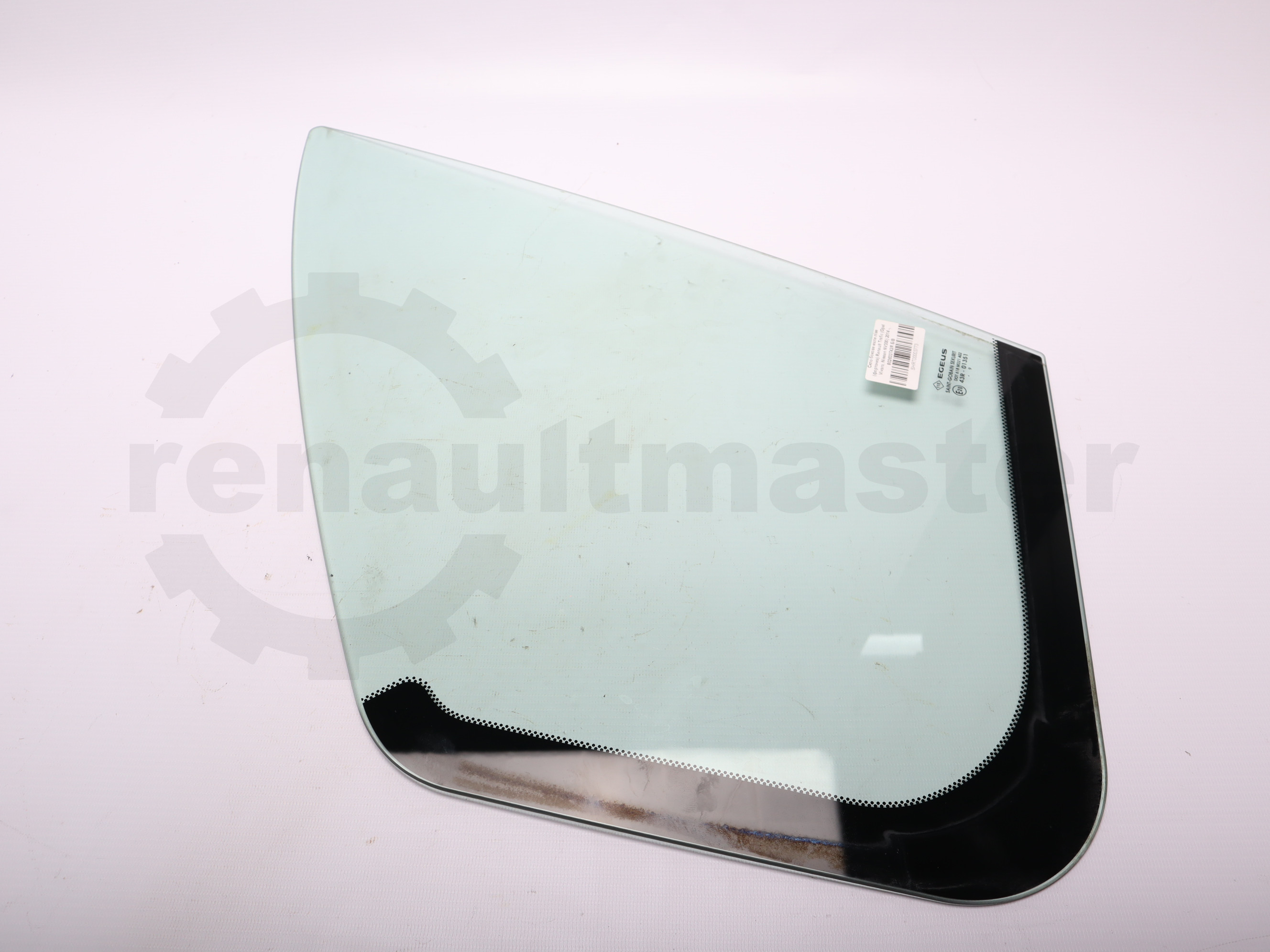 Скло бокове мале ліве (форточка) Renault Trafic (Opel Vivaro, Nissan NV300) 2014 -, 802633742R Б/В