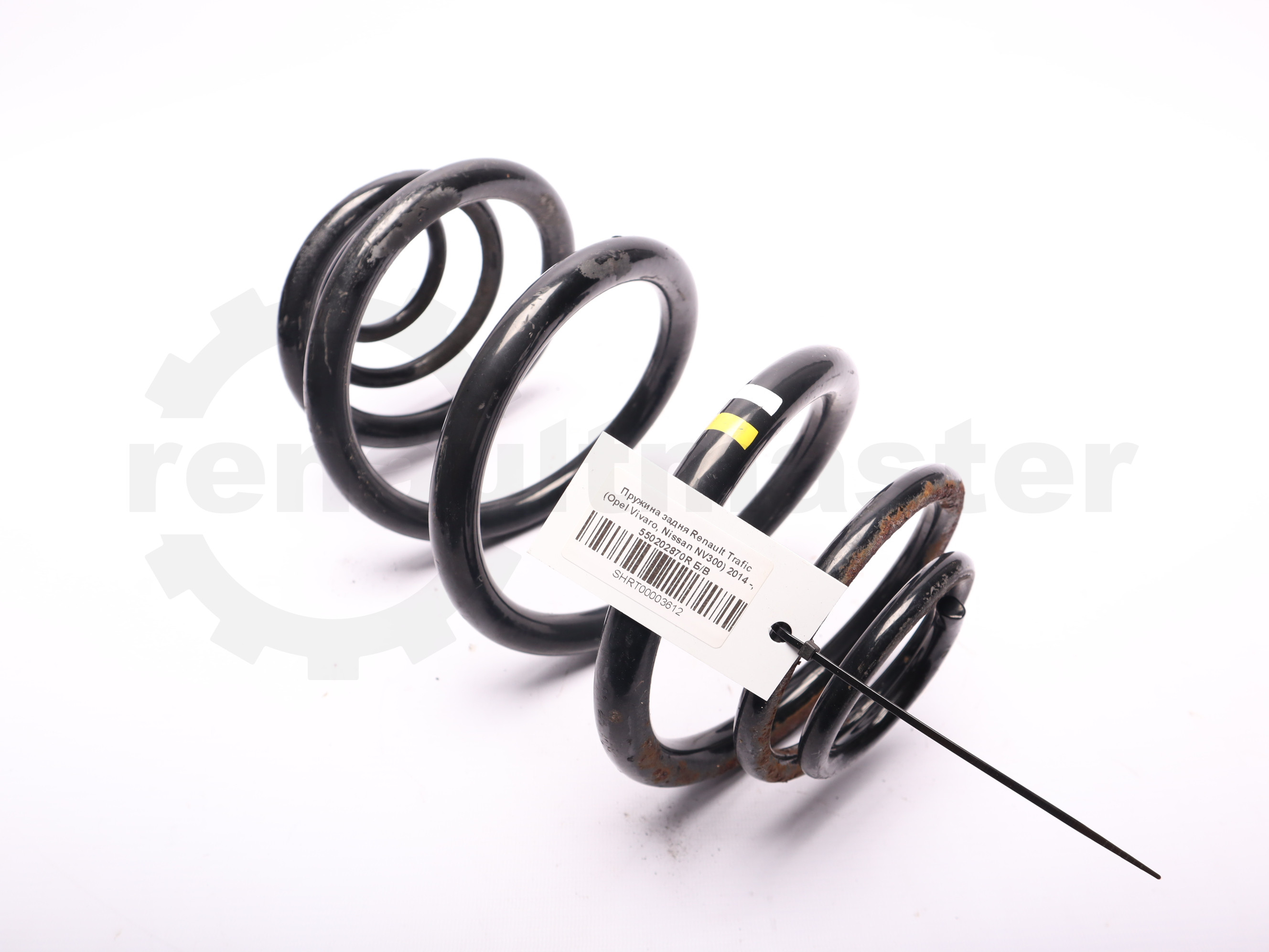 Пружина задня Renault Trafic (Opel Vivaro, Nissan NV300) 2014 -, 550202870R Б/В
