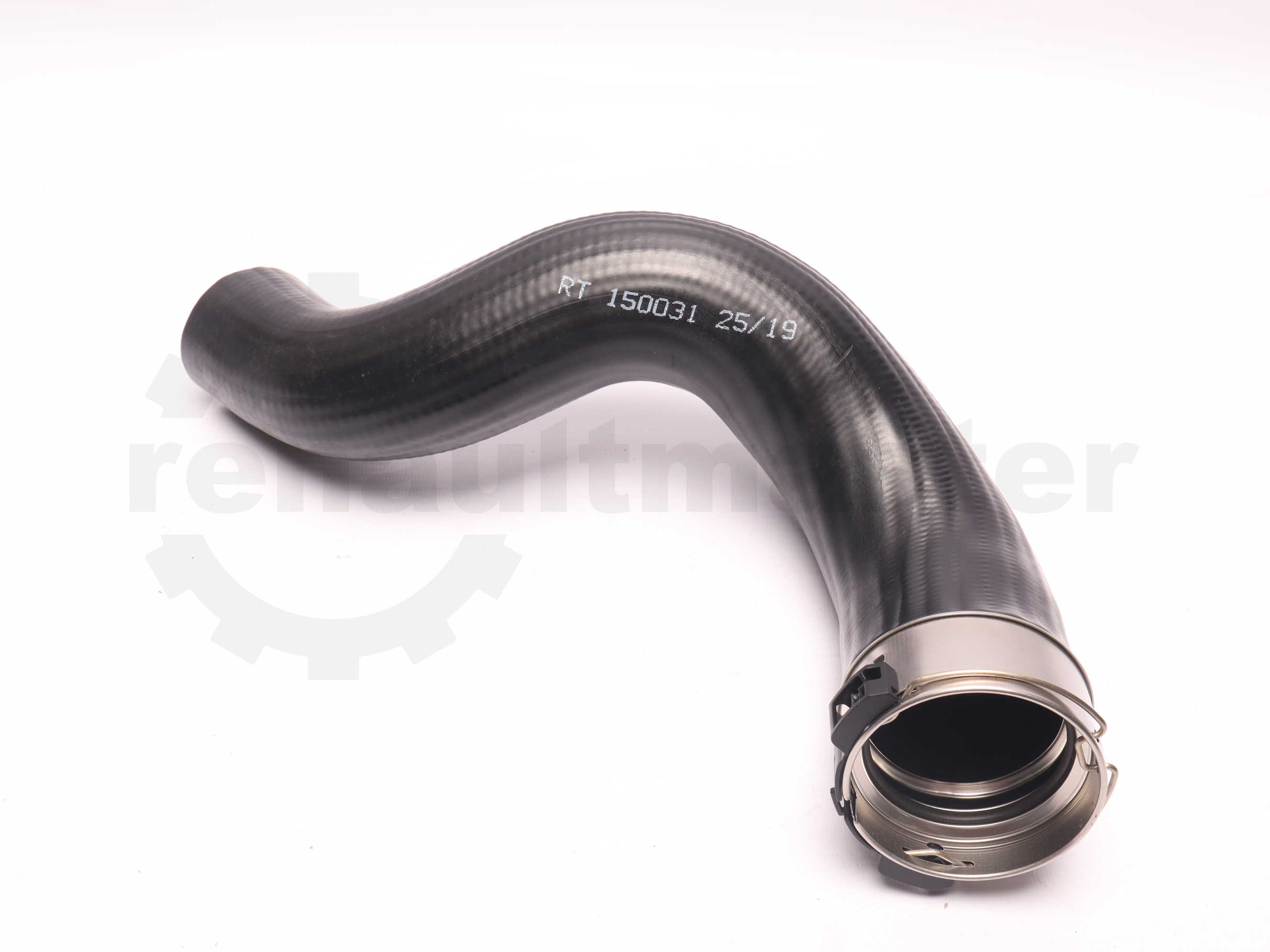 Патрубок від інтеркулера лівий (гумовий) Renault Trafic (Opel Vivaro, Nissan NV300) 2014 - 144603145R, RT 150031