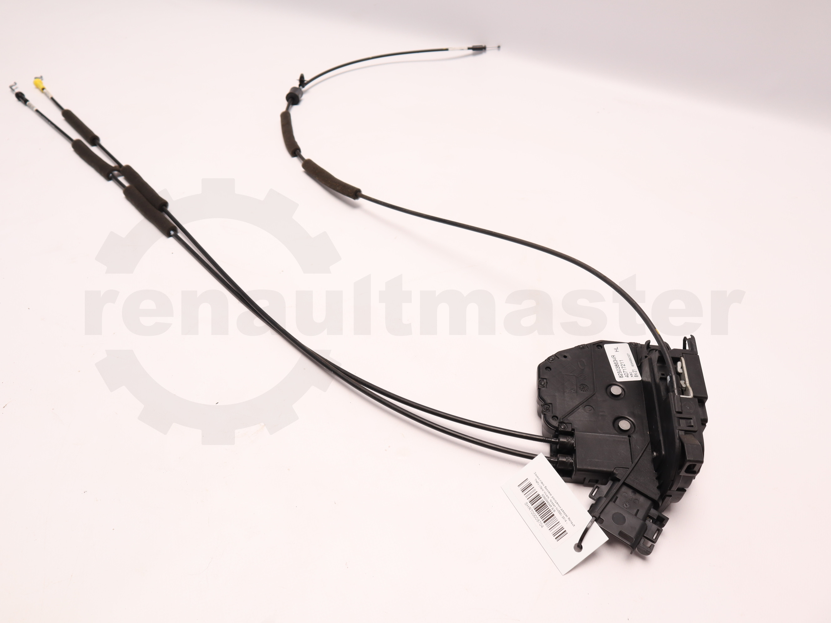 Замок лівих бокових розсувних дверей Renault Trafic (Opel Vivaro, Nissan NV300) 2014 -, 825038634R Б/В