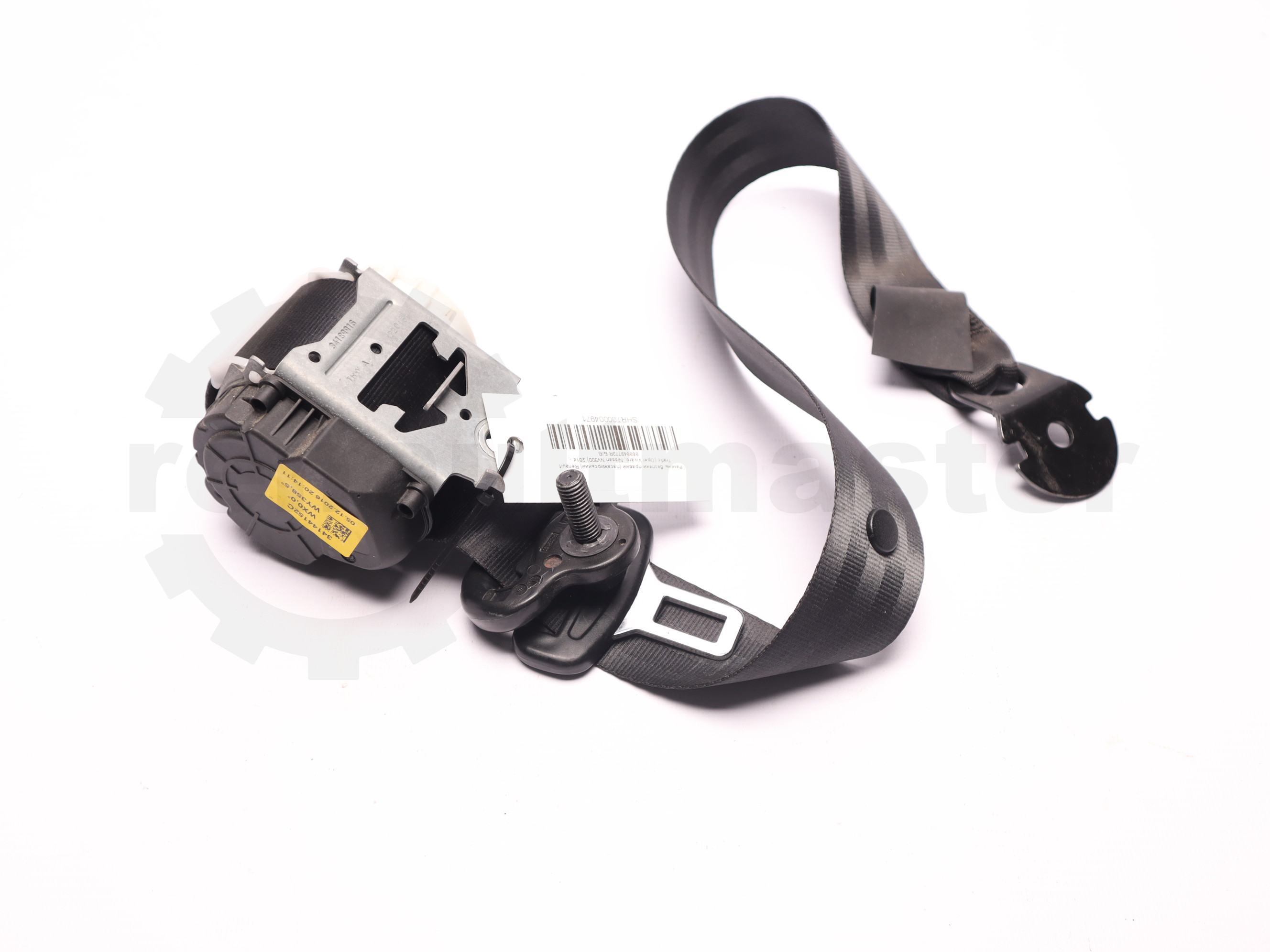 Ремінь безпеки правий (пасажирський) Renault Trafic (Opel Vivaro, Nissan NV300) 2014 -, 868849772R 34144152С Б/В