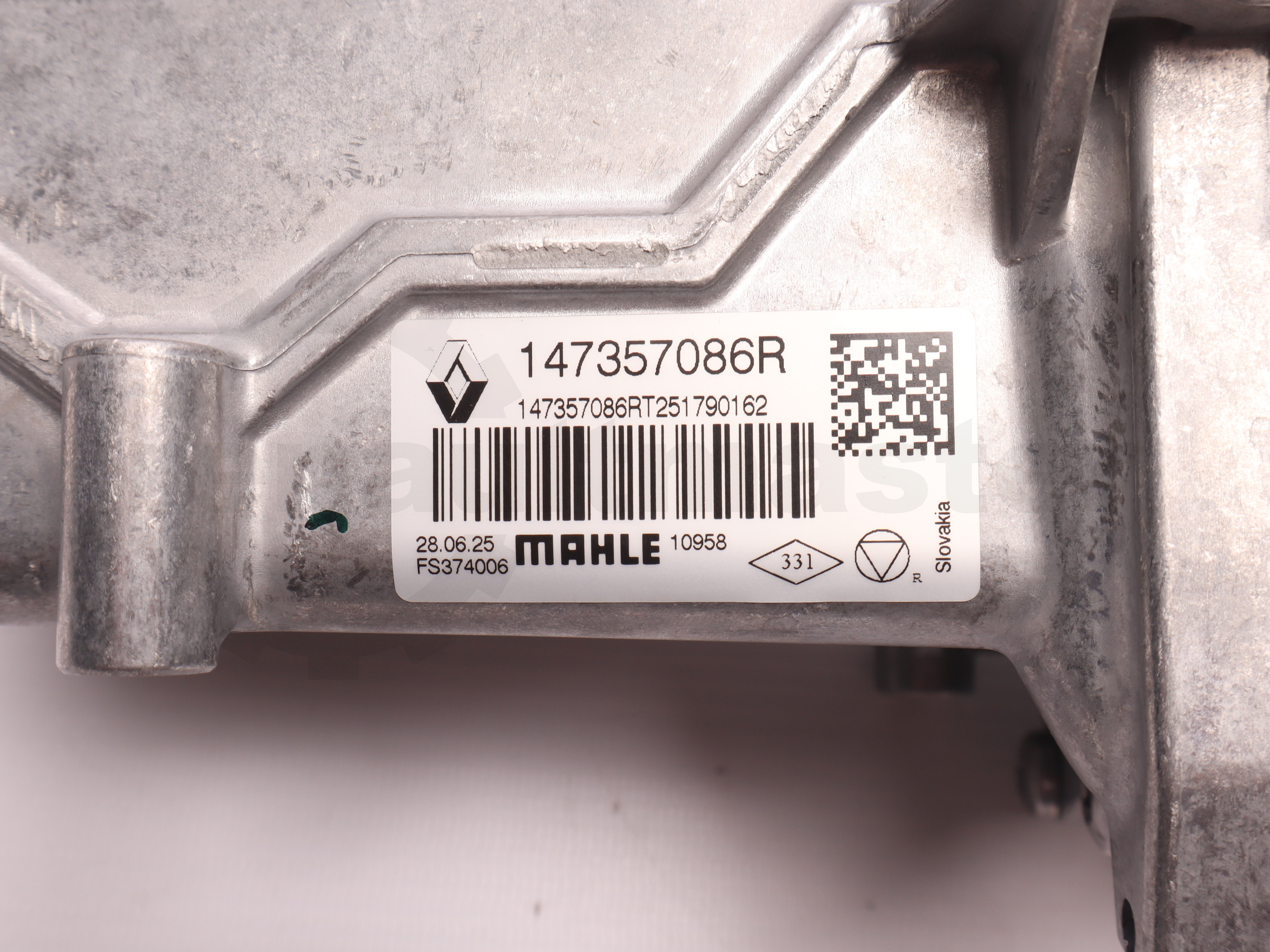 Охолоджувач EGR Renault Trafic 3, 2015 - 147357086R OE