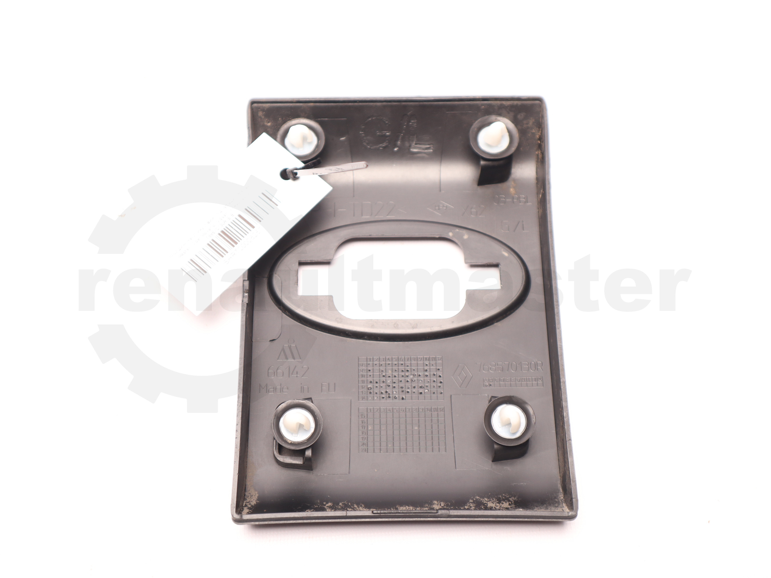 Молдинг на стійку лівий (під габарит) Renault Master (Opel Movano, Nissan NV400) 2010 -, 768570130R Б/В