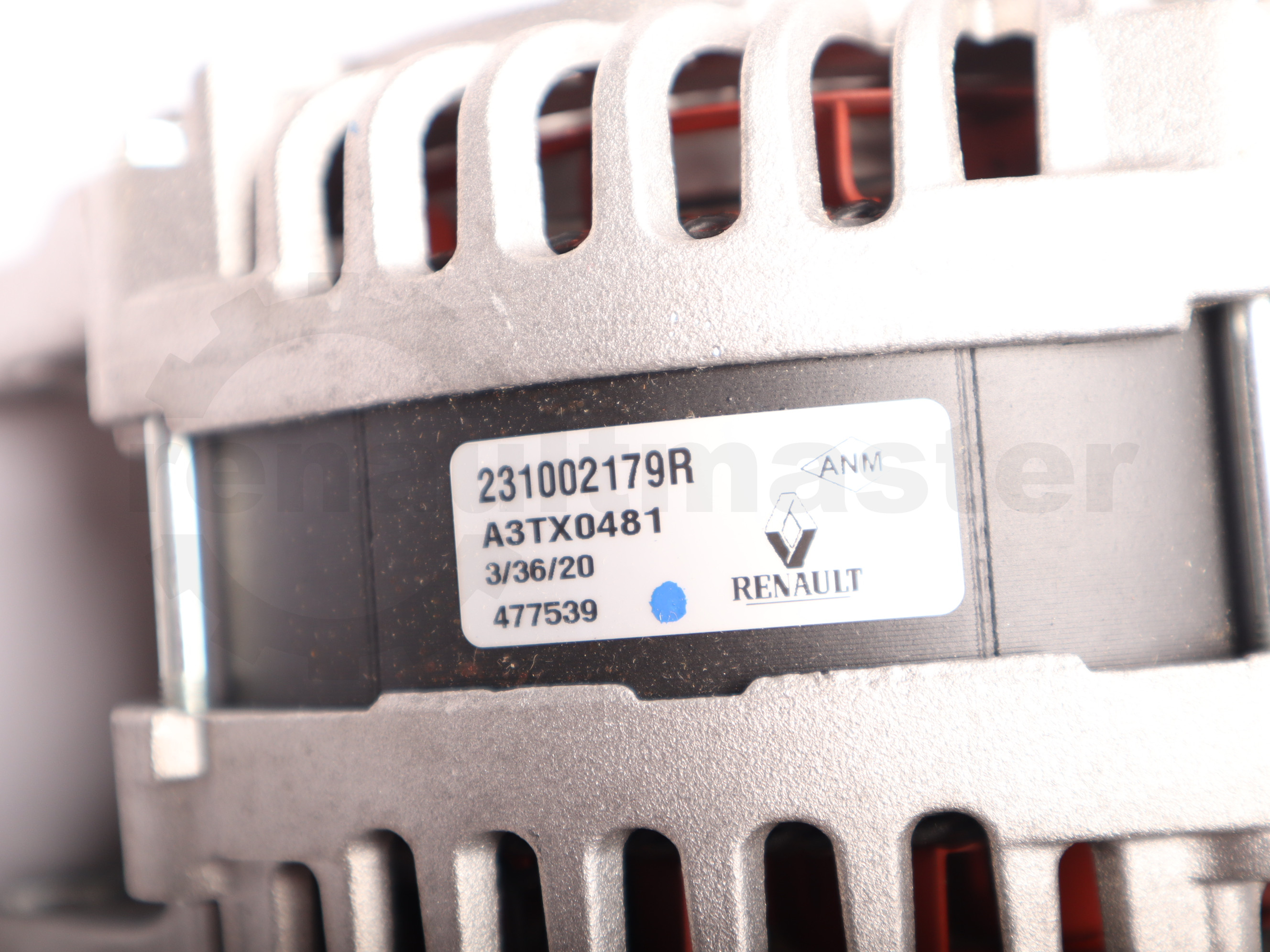 Генератор 2.3 Renault Master (Movano, NV400) 2010 - 231002179R OE