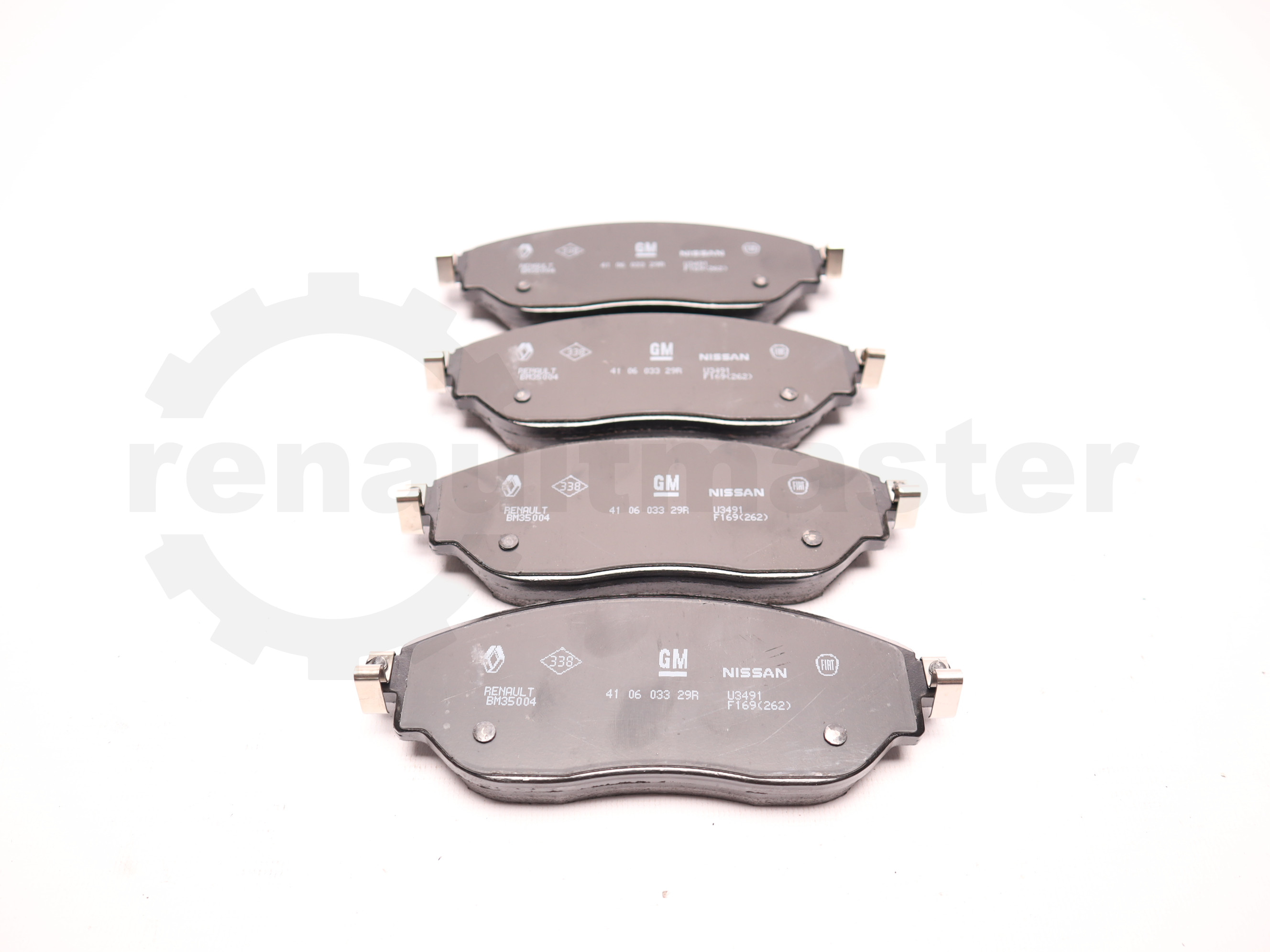 Дискові гальмівні колодки (перед) Renault Trafic (Vivaro,NV300) - 410601073R