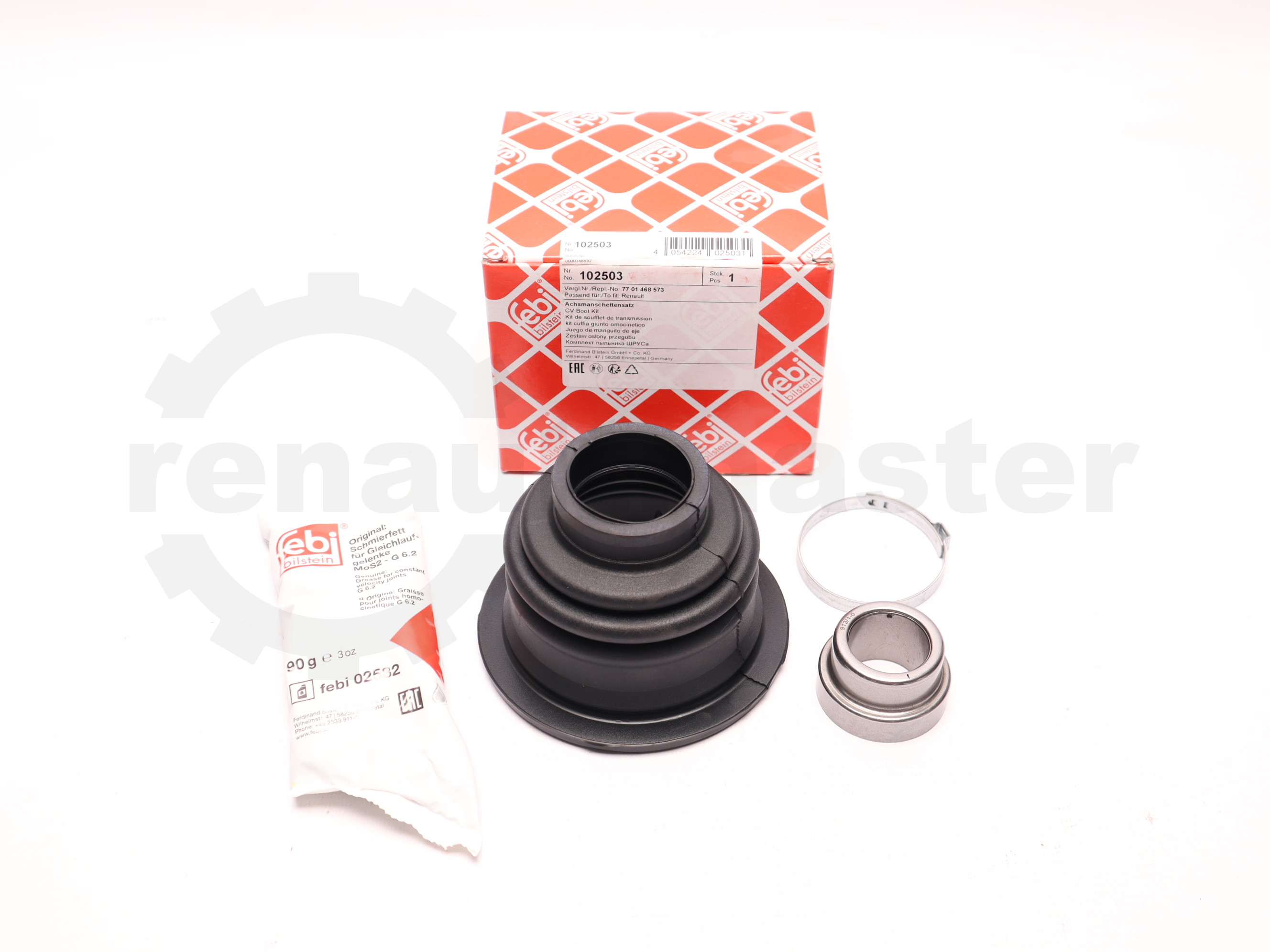 Пильник ШРУСа внутрішній з підшипником Renault Trafic 1.9/2.5/2.0 - 102503 FEBI