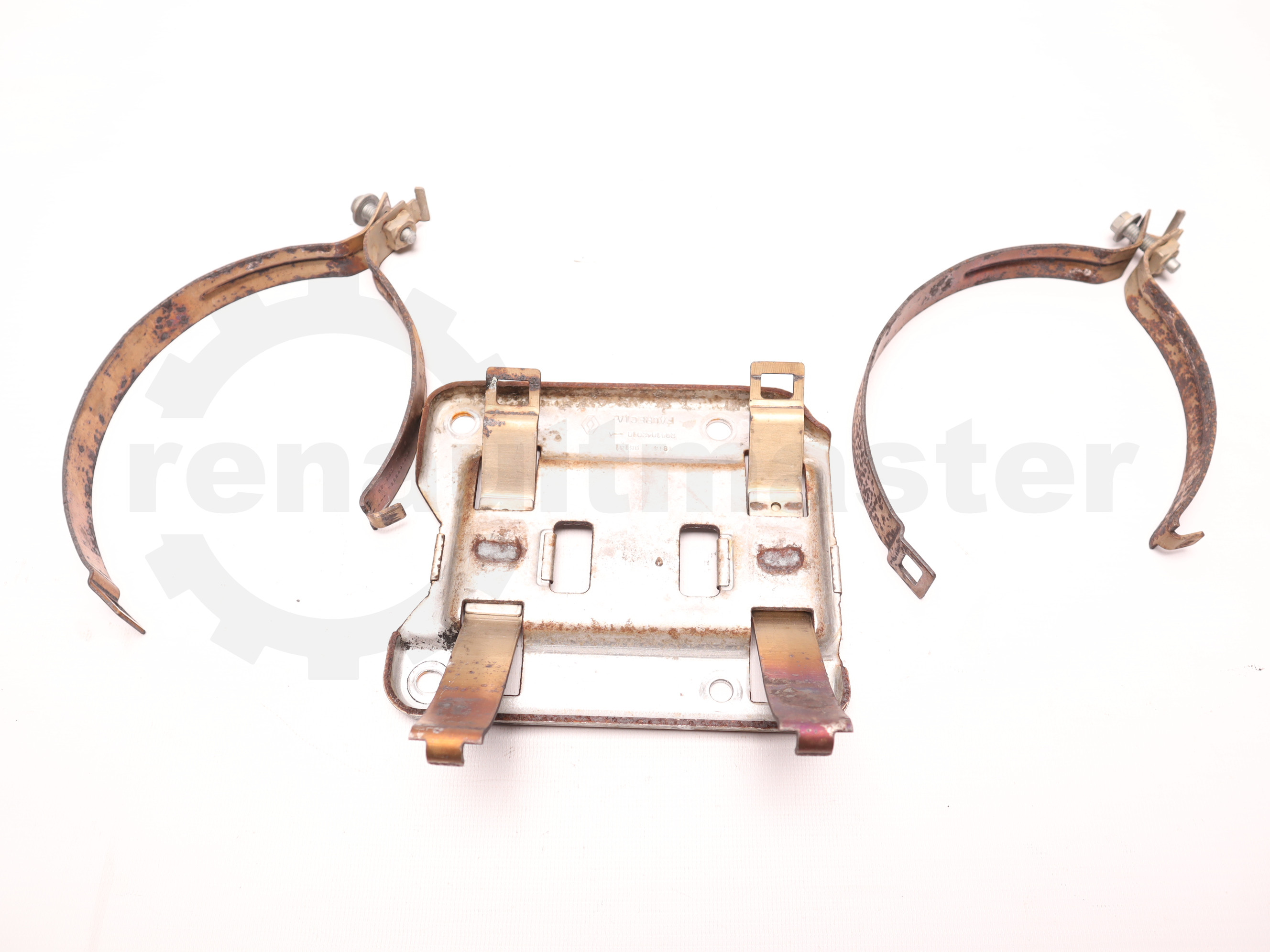 Кронштейн кріплення каталізатора (сажового фільтра) Renault Trafic (Opel Vivaro, Nissan NV300) 2014 -, 208184201R Б/В