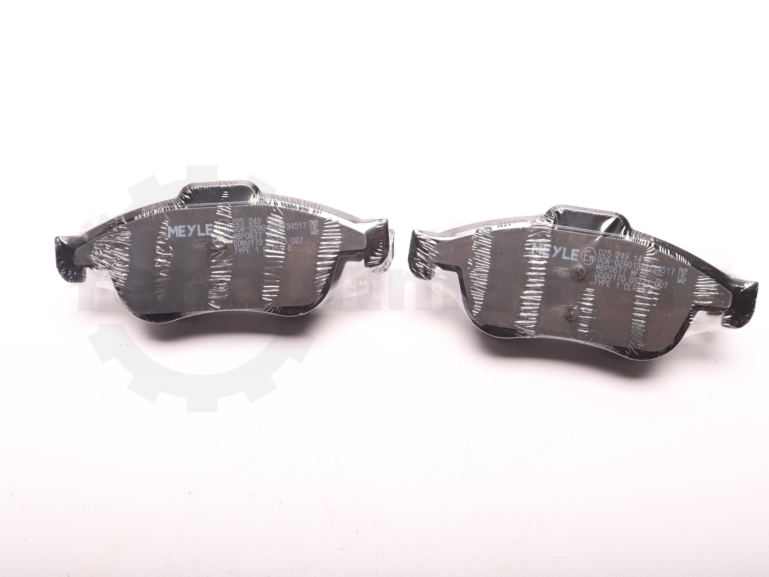 Гальмівні колодки передні Renault Megane CC, Fluence, Duster, Kaptur, ZOE, Clio V, - 025 249 1418 Meyle