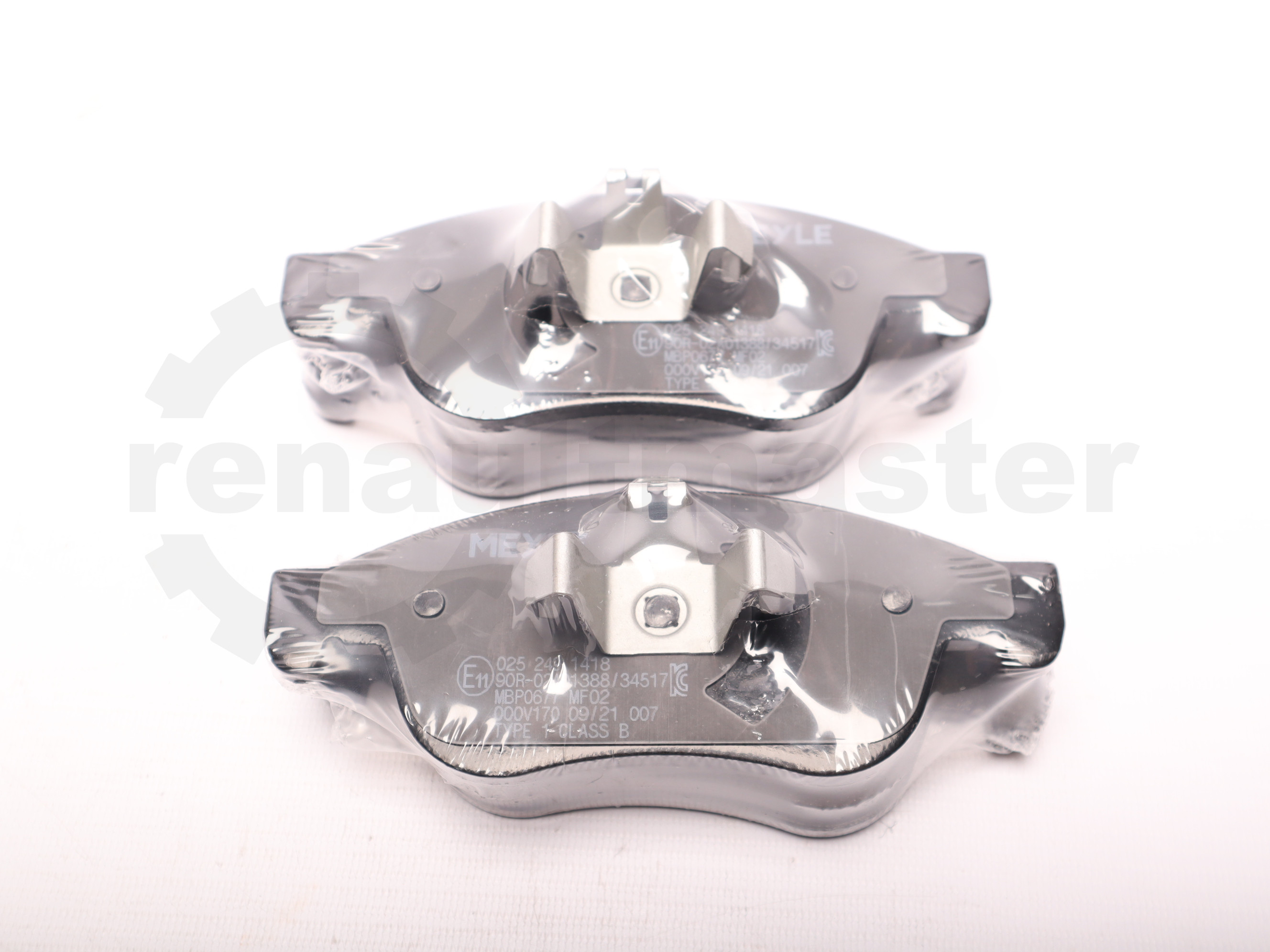 Гальмівні колодки передні Renault Megane CC, Fluence, Duster, Kaptur, ZOE, Clio V, - 025 249 1418 Meyle