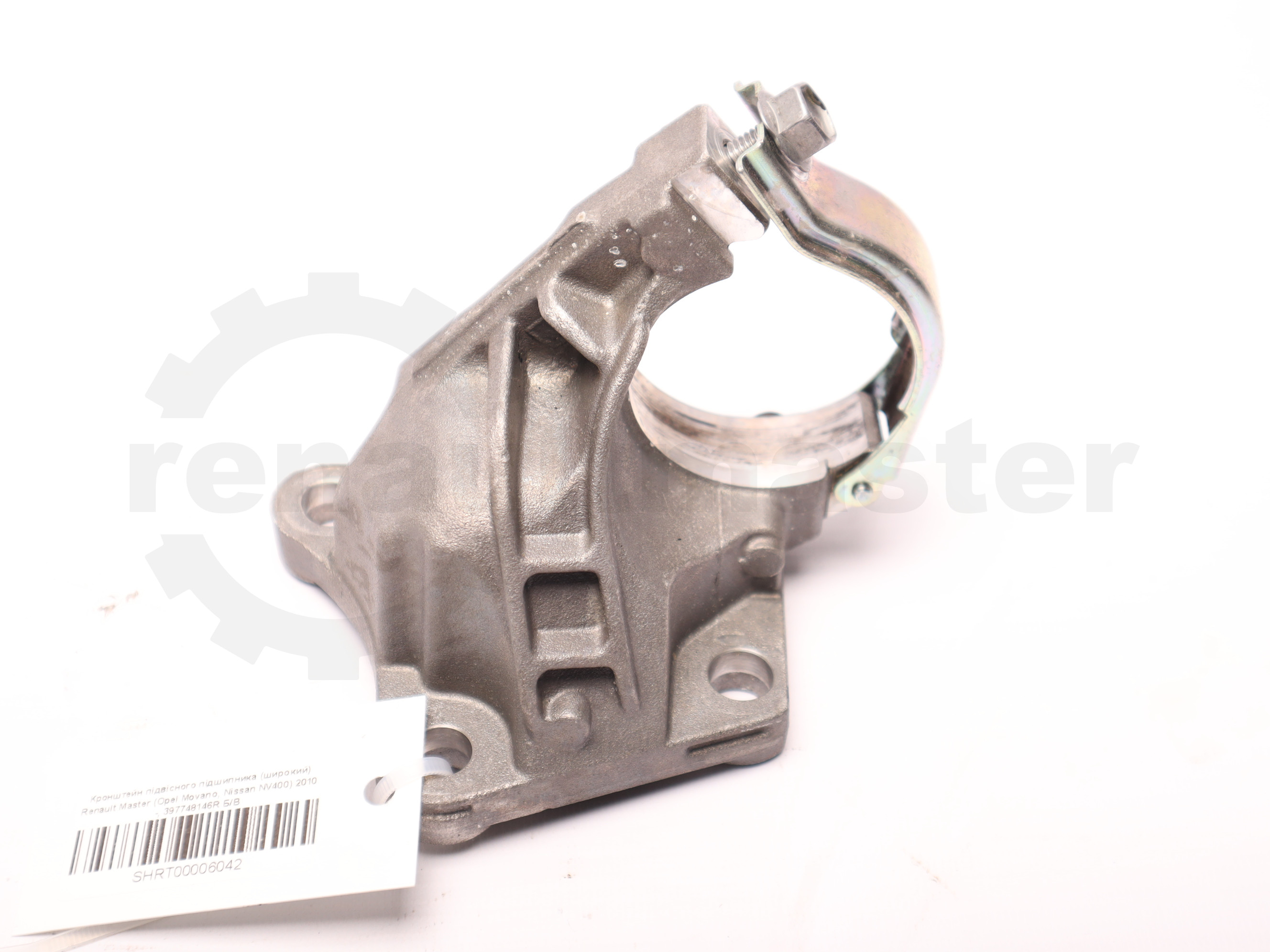 Кронштейн підвісного підшипника (широкий) Renault Master (Opel Movano, Nissan NV400) 2010 -, 397748146R Б/В