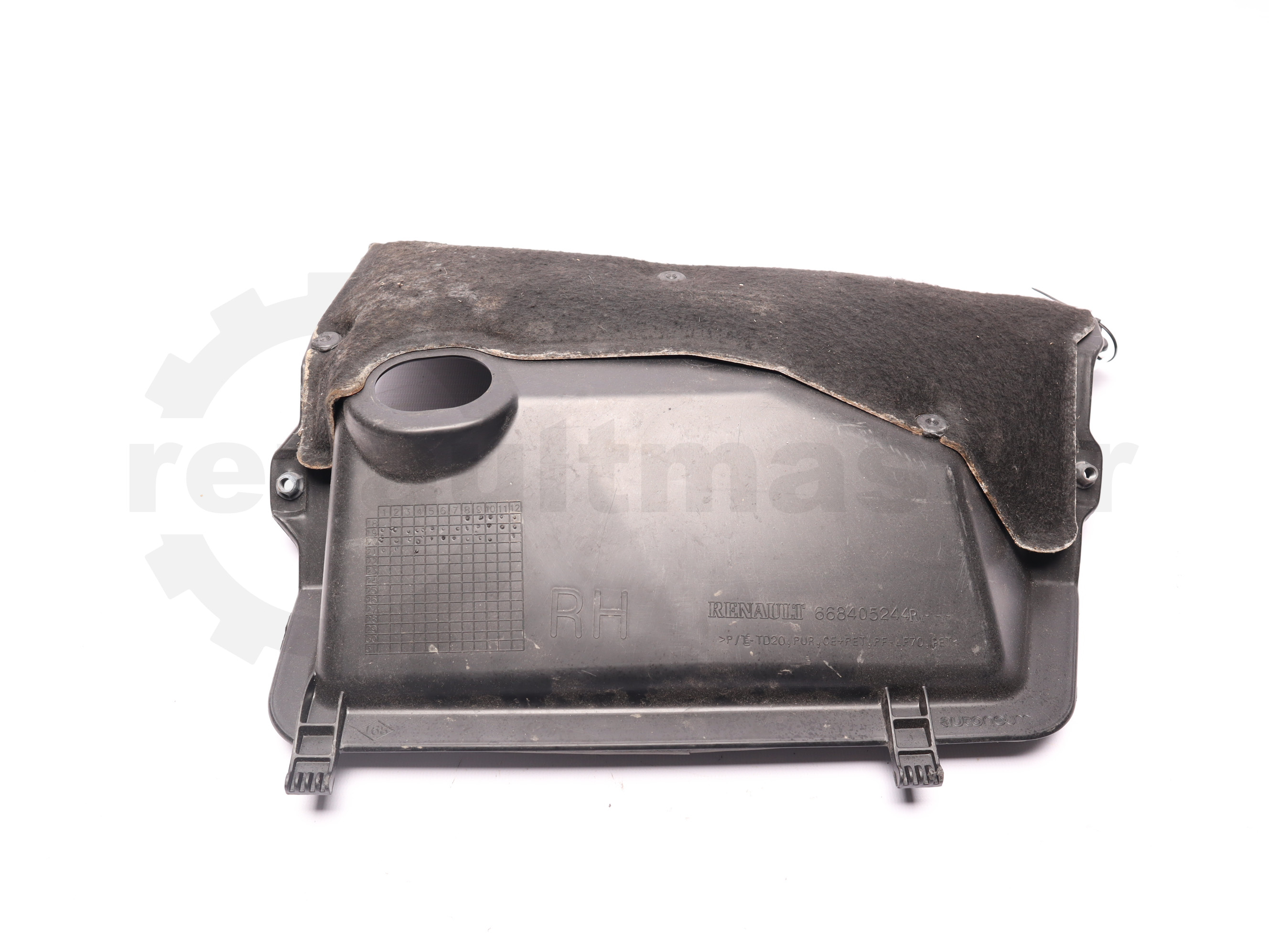 Піддон дренажа капота правий Renault Trafic (Opel Vivaro, Nissan NV300) 2020 -, 668405244R Б/В