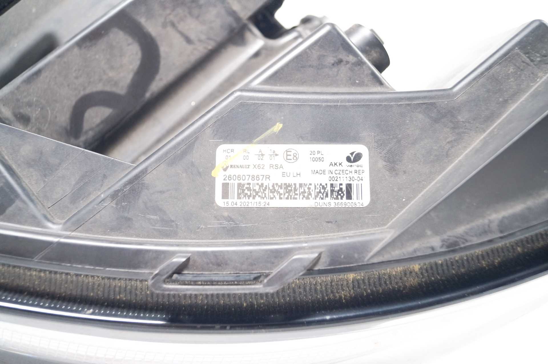Фара передня ліва Renault Master (Opel Movano, Nissan NV400) 2020 -, 260607867R Б/В