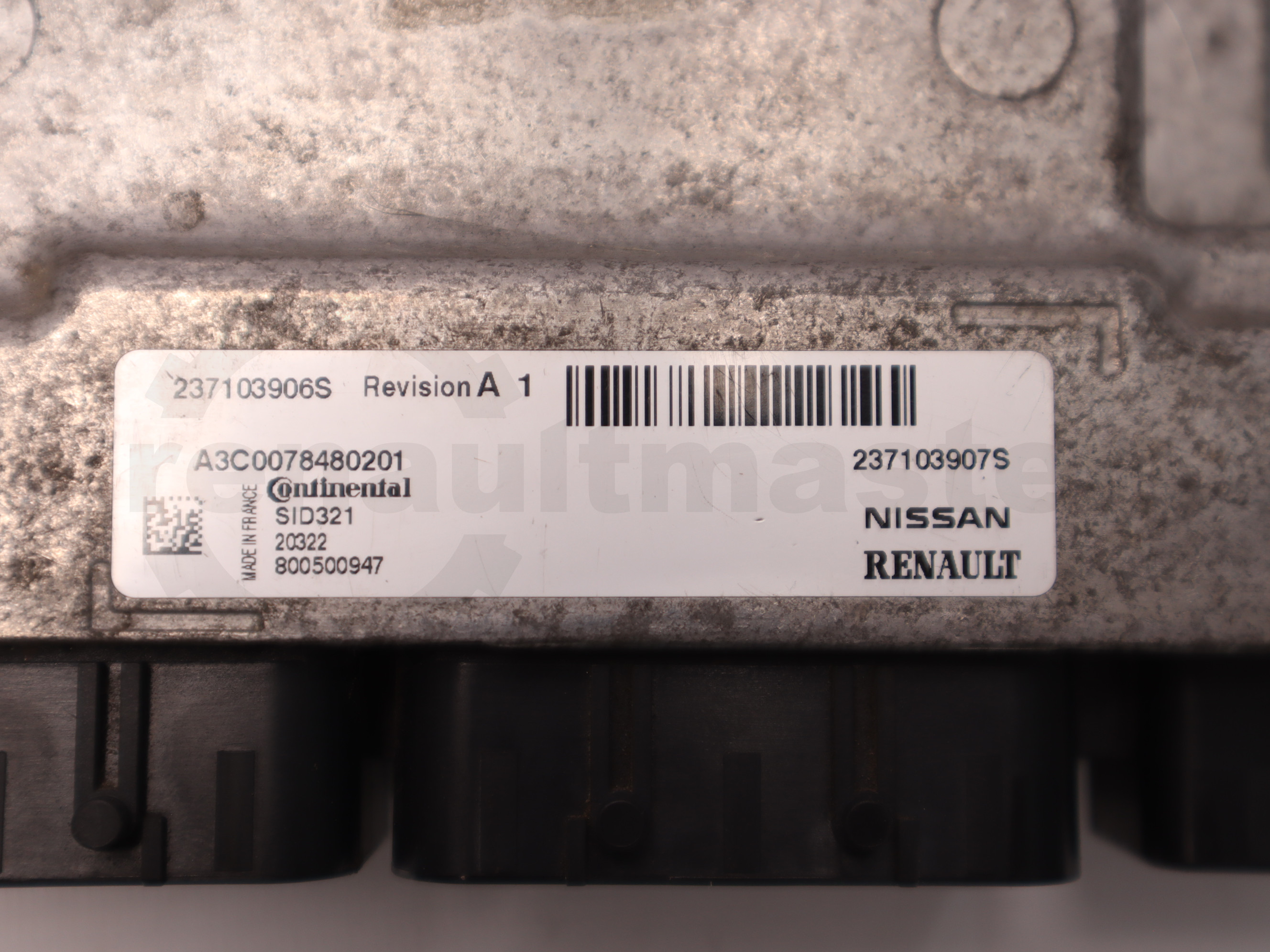 Комплект ЕБУ (BiTURBO) Renault Master (Opel Movano, Nissan NV400) 2020 -, 237103907S 237103906S Б/В