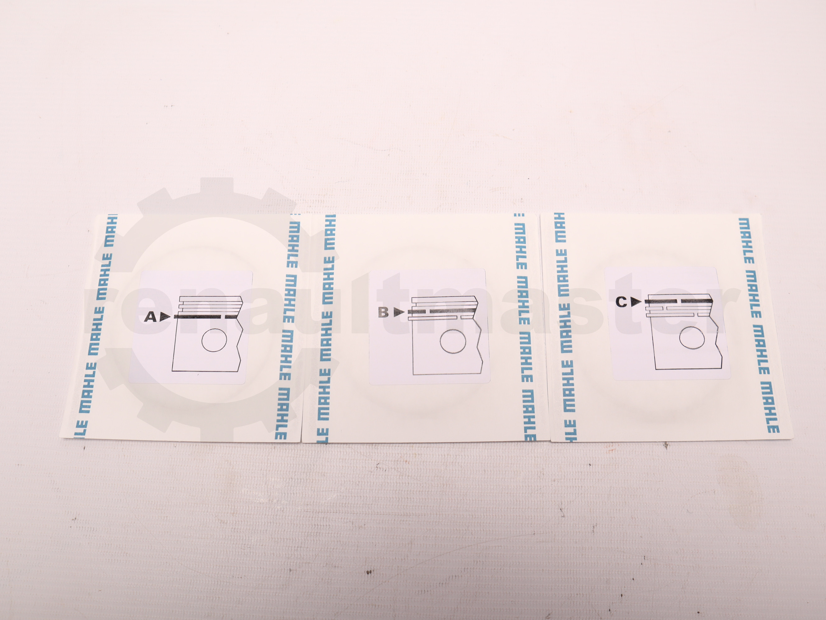 Поршневі кільця 165 к.с. 2.3 Renault Master (Movano, NV400) 2010, -  021RS001290N0 Mahle