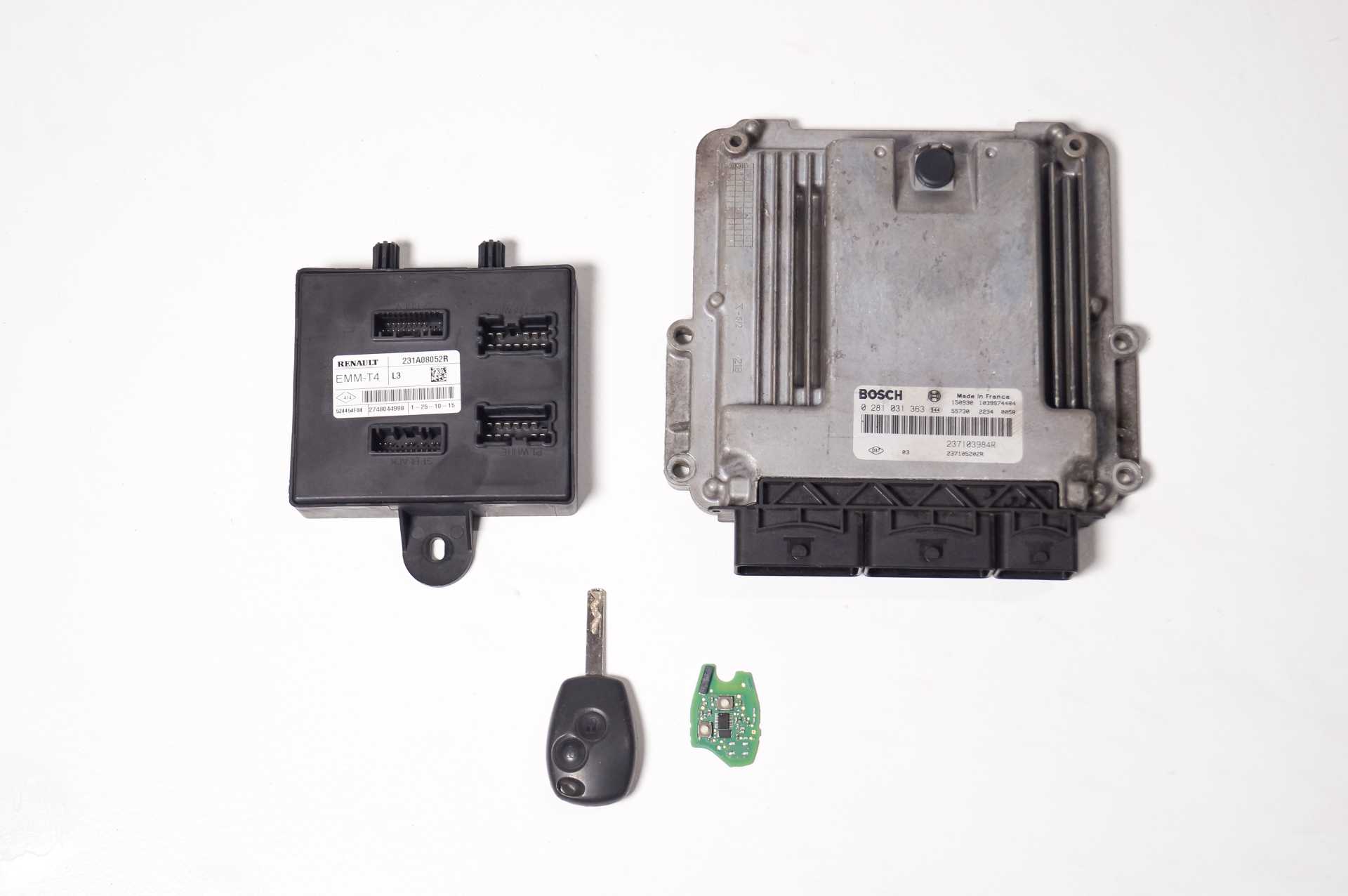 Комплект ЕБУ BiTturbo Renault Trafic (Opel Vivaro, Nissan NV300) 2014 -, 237103984R Б/В