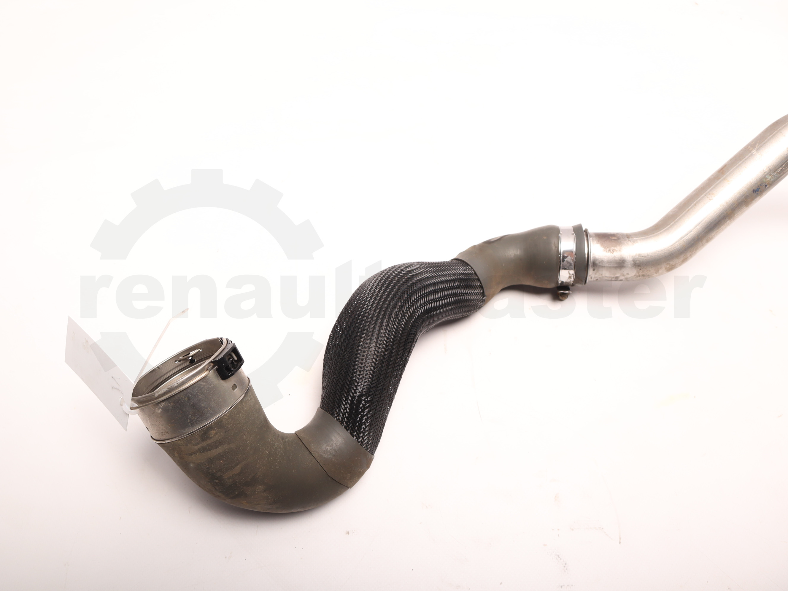 Патрубок від турбіни до інтеркулера (середина) BiTURBO, задній привід Renault Master (Opel Movano, Nissan NV400) 2010 -, 144607250R Б/В