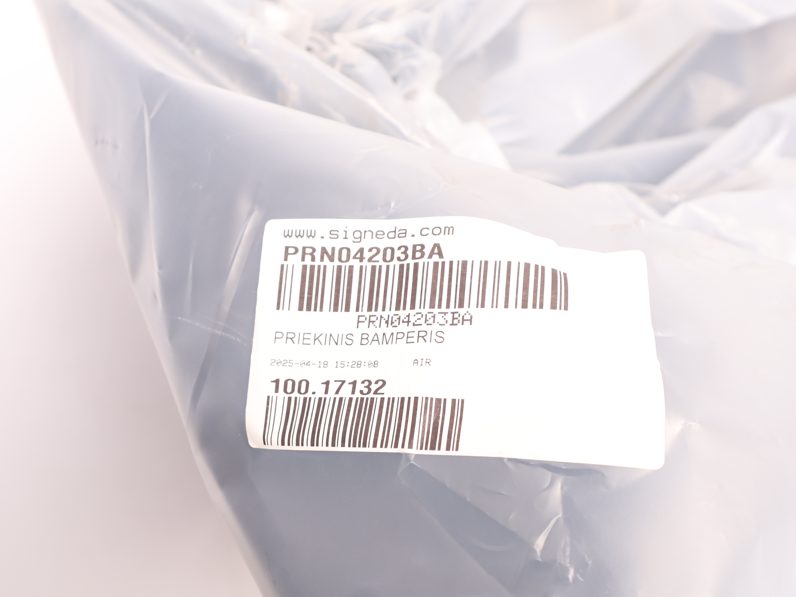 Бампер передній Renault Master 2020 - POLIPLAST, PRN04203BA 