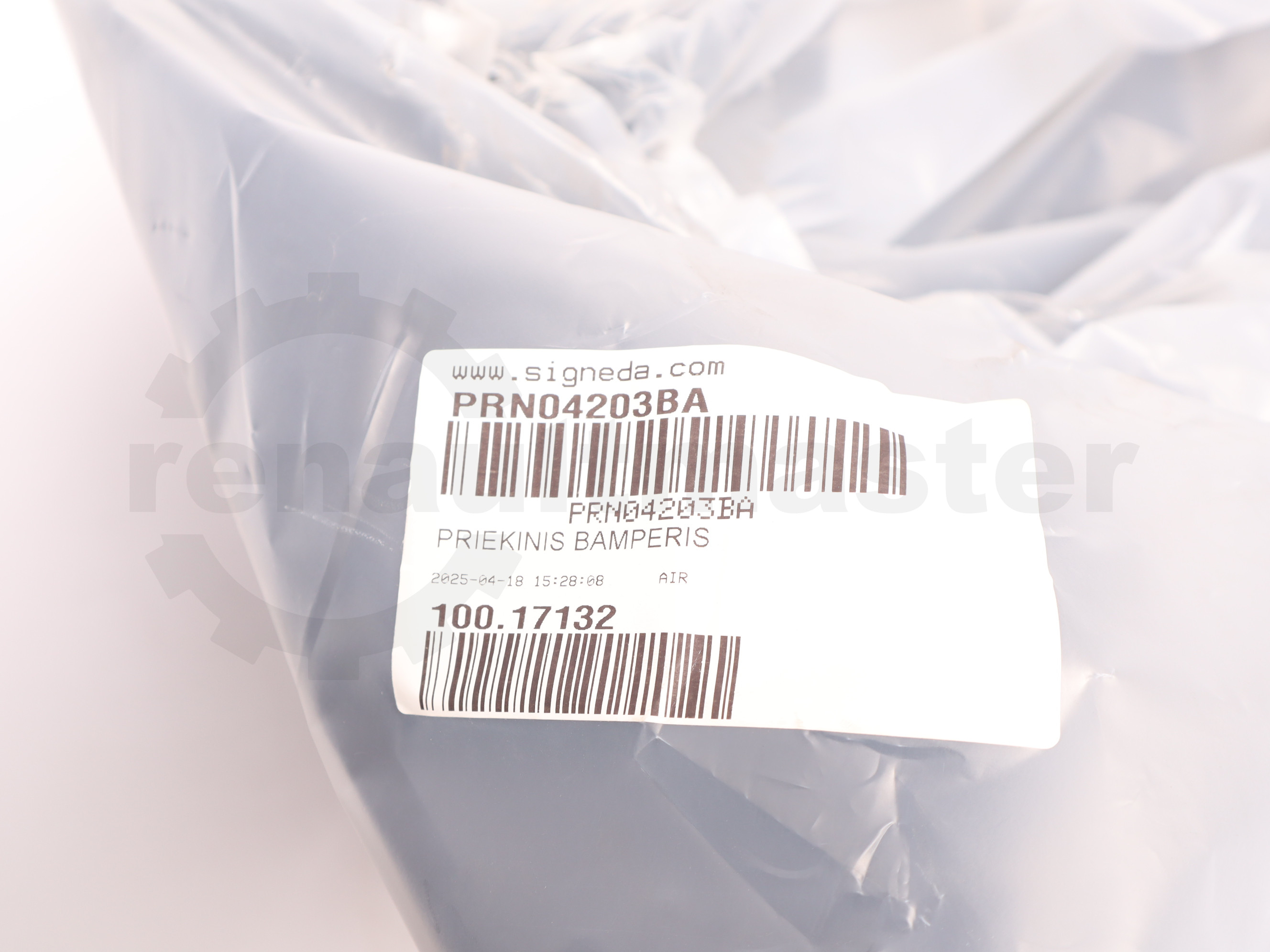 Бампер передній Renault Master 2020 - POLIPLAST, PRN04203BA