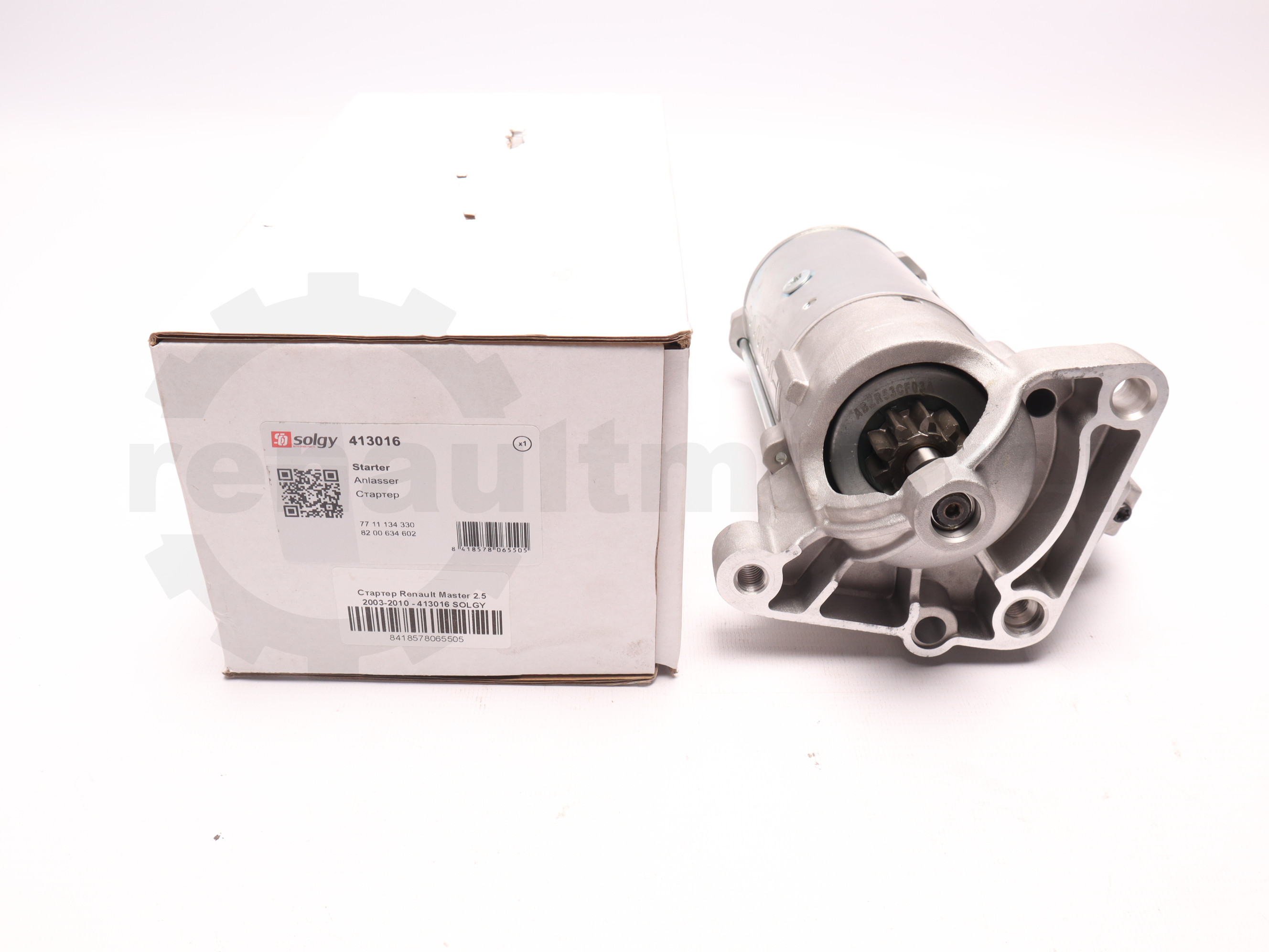 Стартер Renault Master 2.5 2003-2010 - 413016 SOLGY