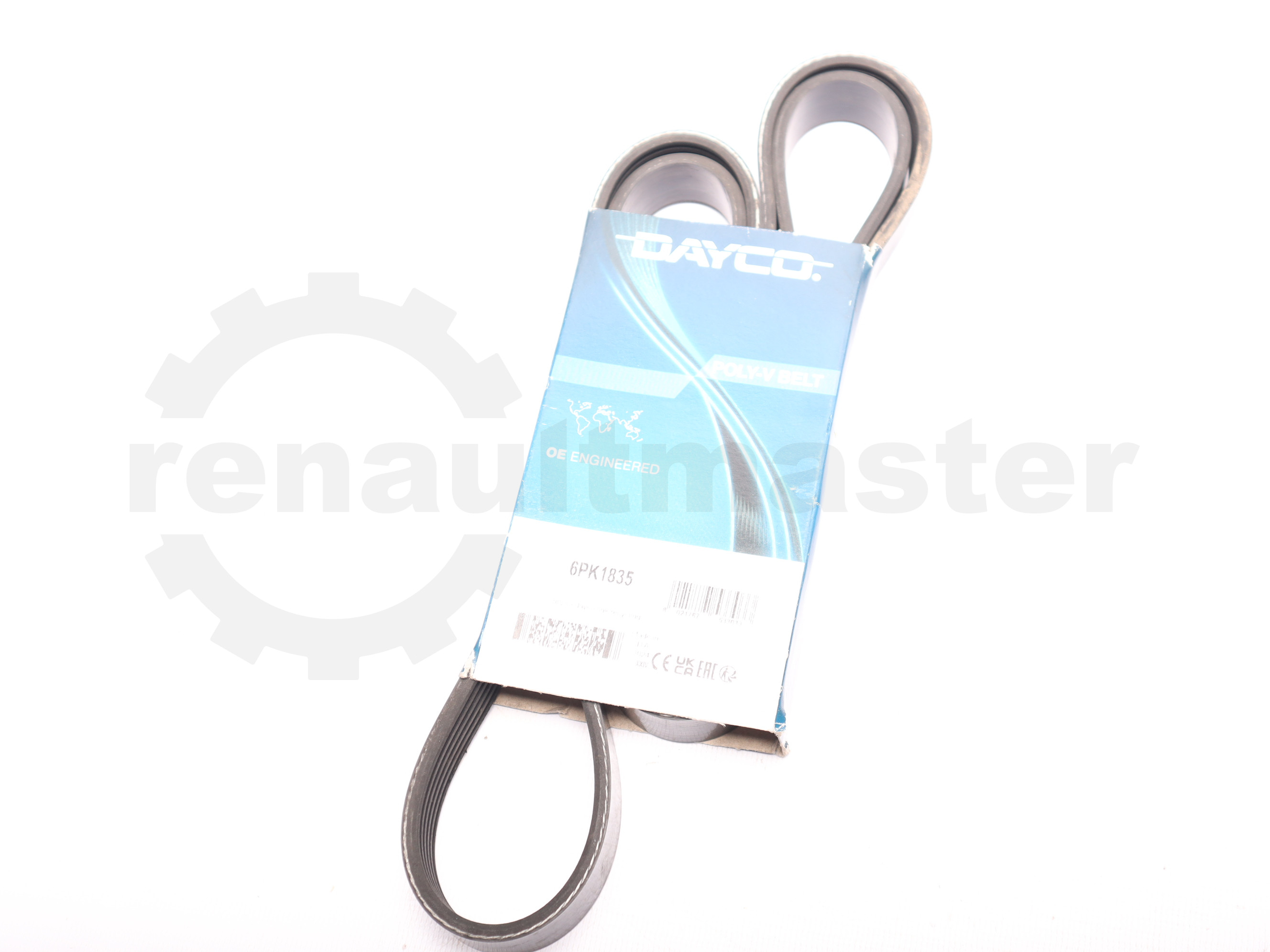 Ремінь генератора Renault Master 2.2 -00, - 6PK1835 DAYCO