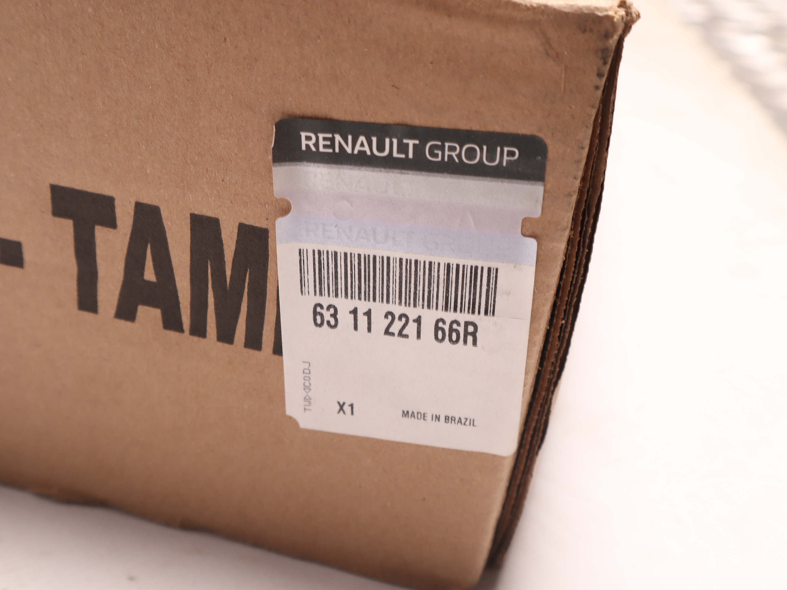 Крило переднє праве Renault Master 2019- 631122166R OE