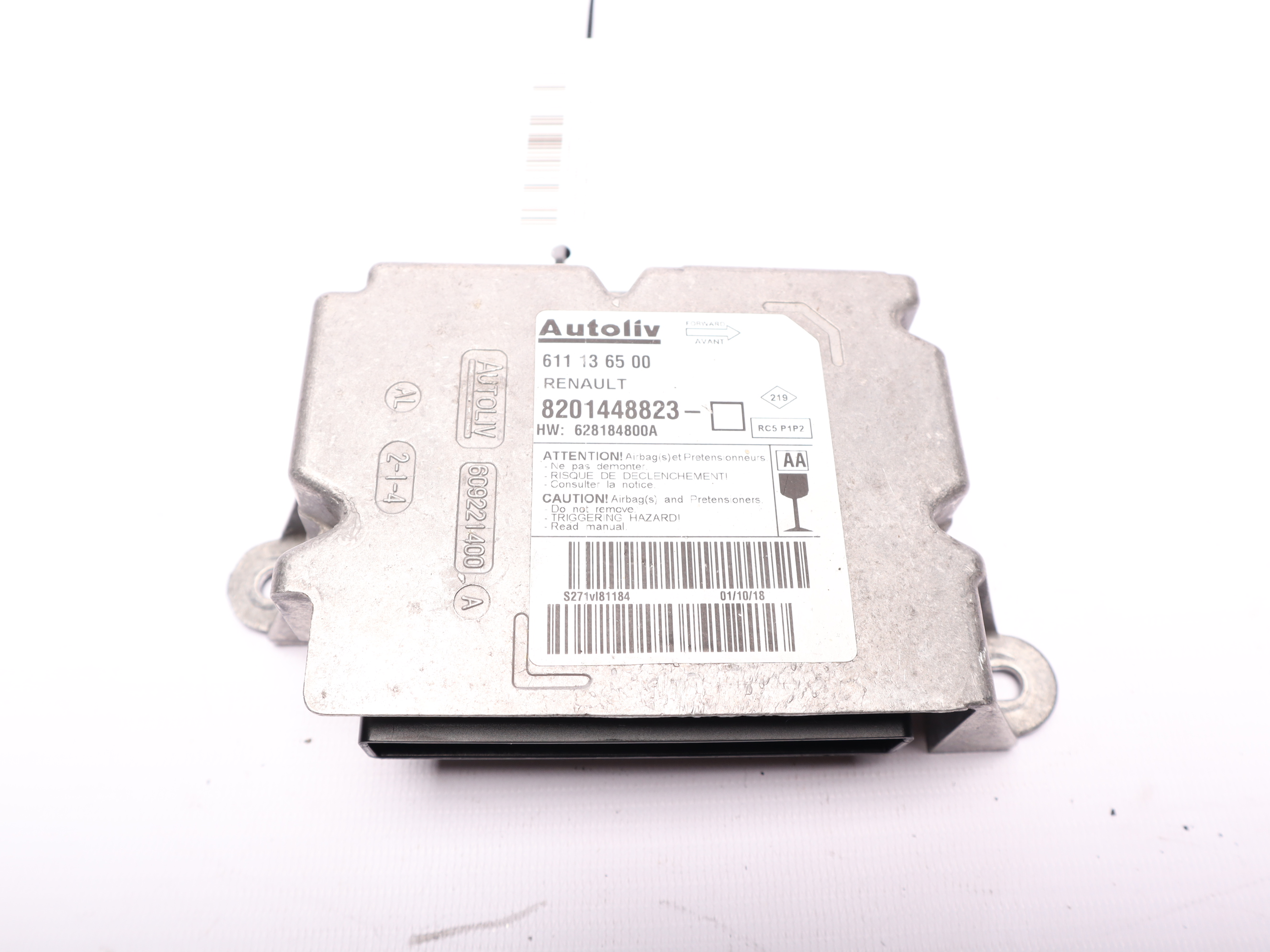 Блок управління AIR BAG (подушками безпеки) Renault Master (Opel Movano, Nissan NV400) 2010 -, 8201448823 Б/В