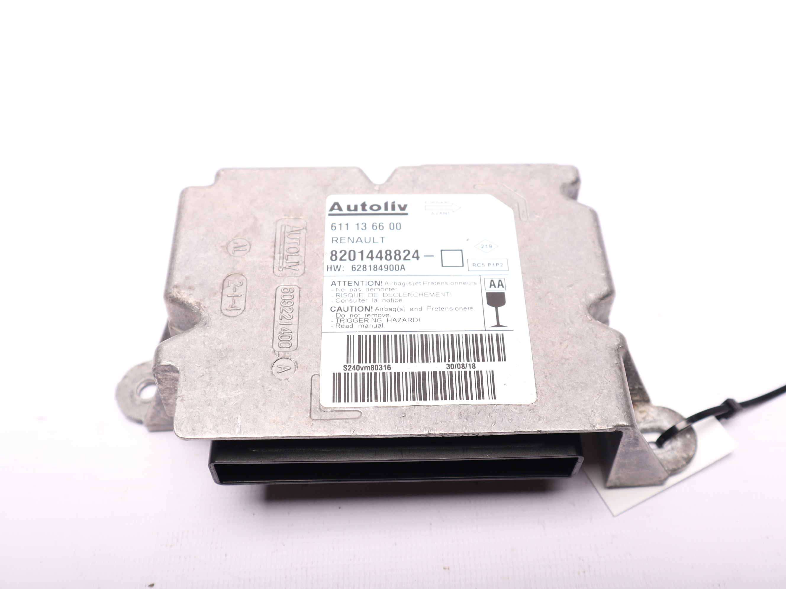 Блок управління AIR BAG (подушками безпеки) Renault Master (Opel Movano, Nissan NV400) 2010 -, 8201448824 Б/В