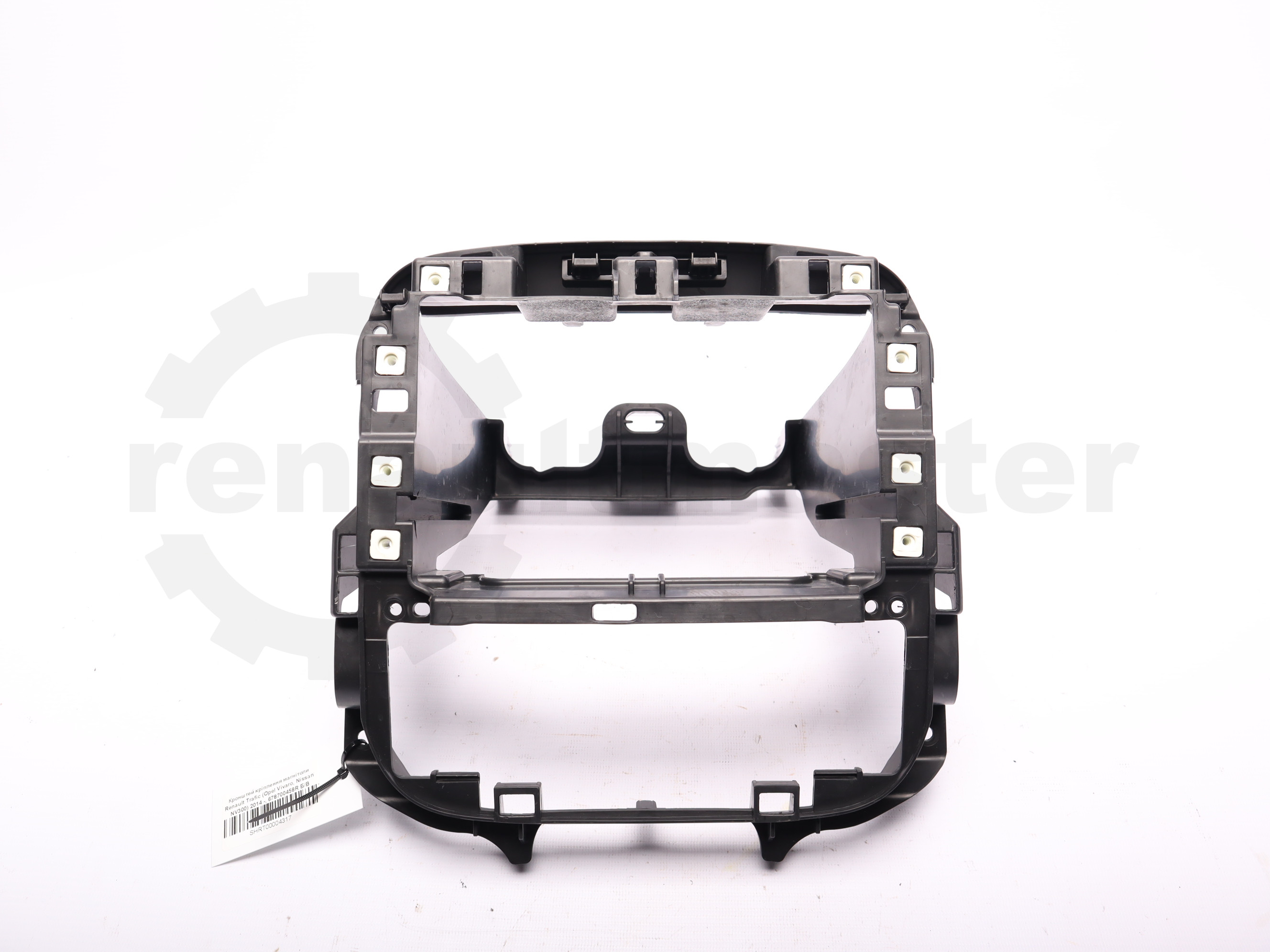 Кронштей кріплення магнітоли Renault Trafic (Opel Vivaro, Nissan NV300) 2014 -, 678700458R Б/В