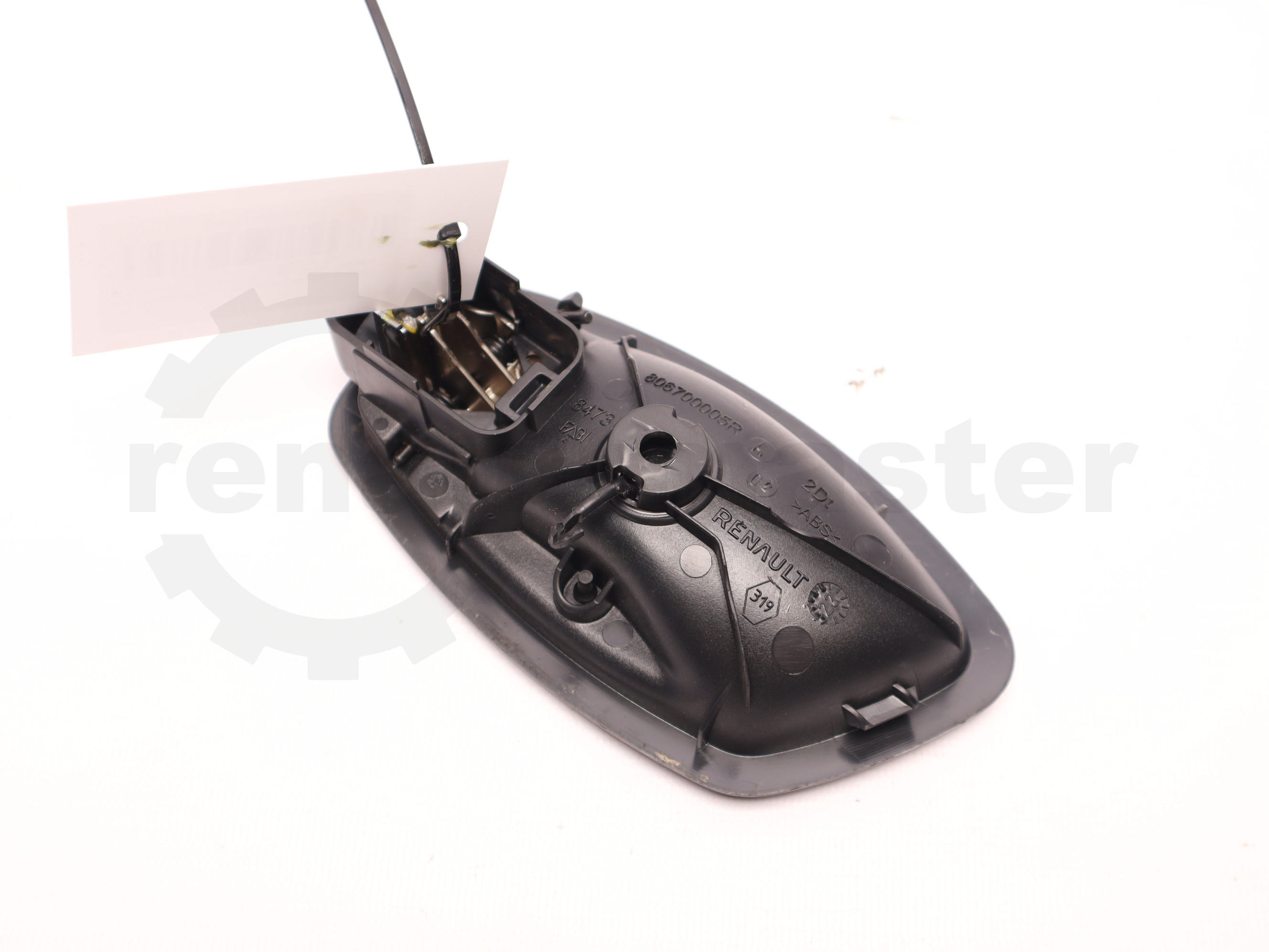 Ручка передніх дверей внутрішня права з хромом Renault Trafic (Opel Vivaro, Nissan NV300) 2014 -, 806700005R Б/В