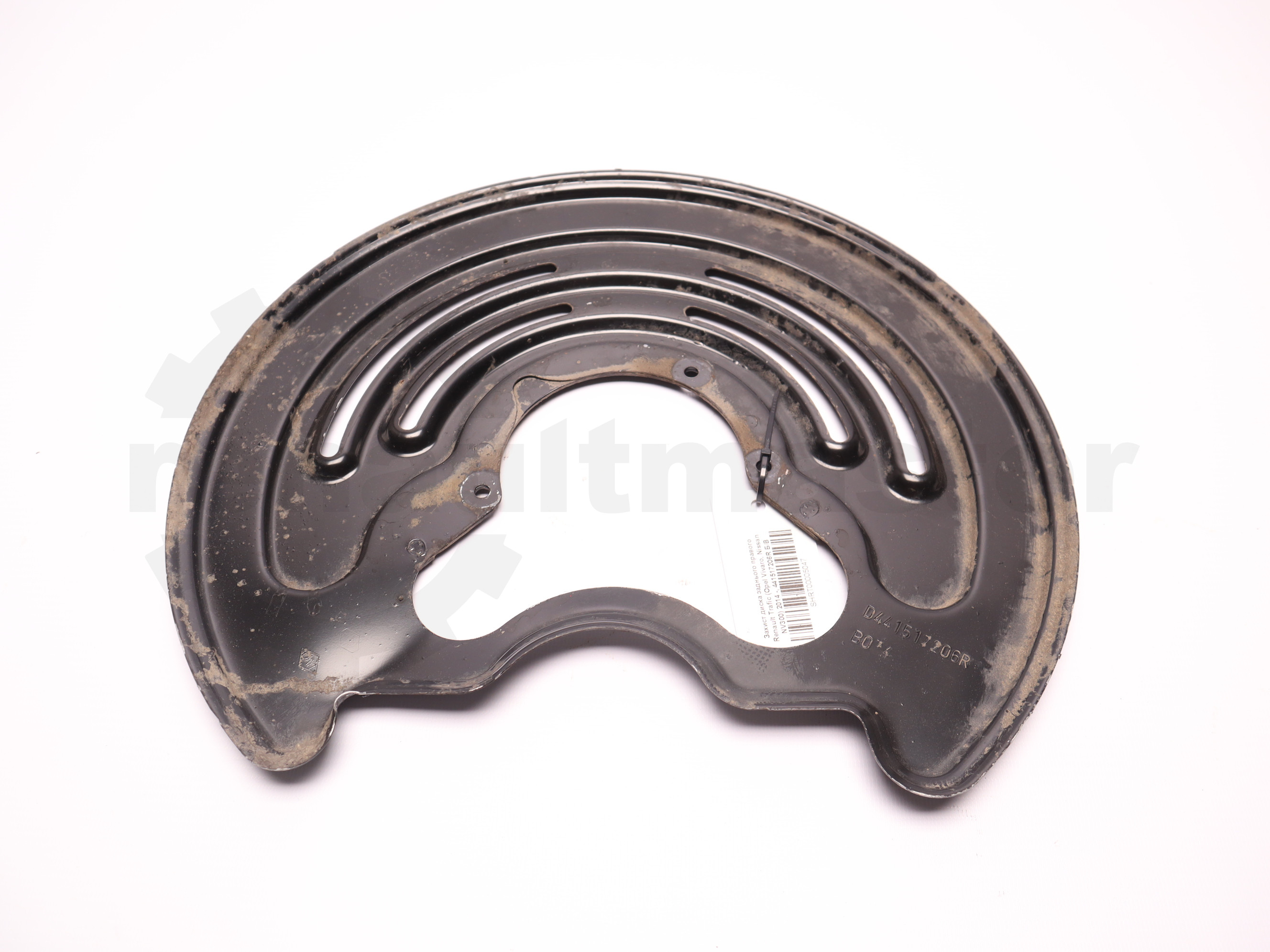 Захист диска заднього правого Renault Trafic (Opel Vivaro, Nissan NV300) 2014 -, 441517206R Б/В