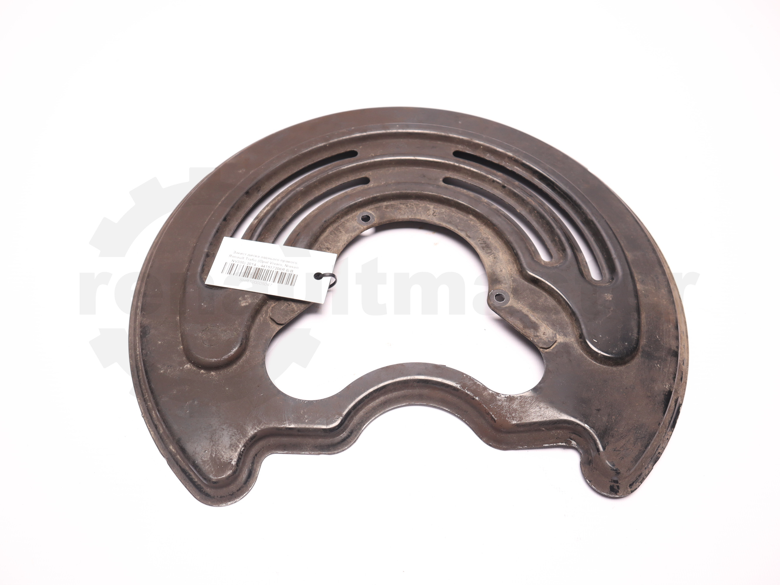 Захист диска заднього правого Renault Trafic (Opel Vivaro, Nissan NV300) 2014 -, 441517206R Б/В
