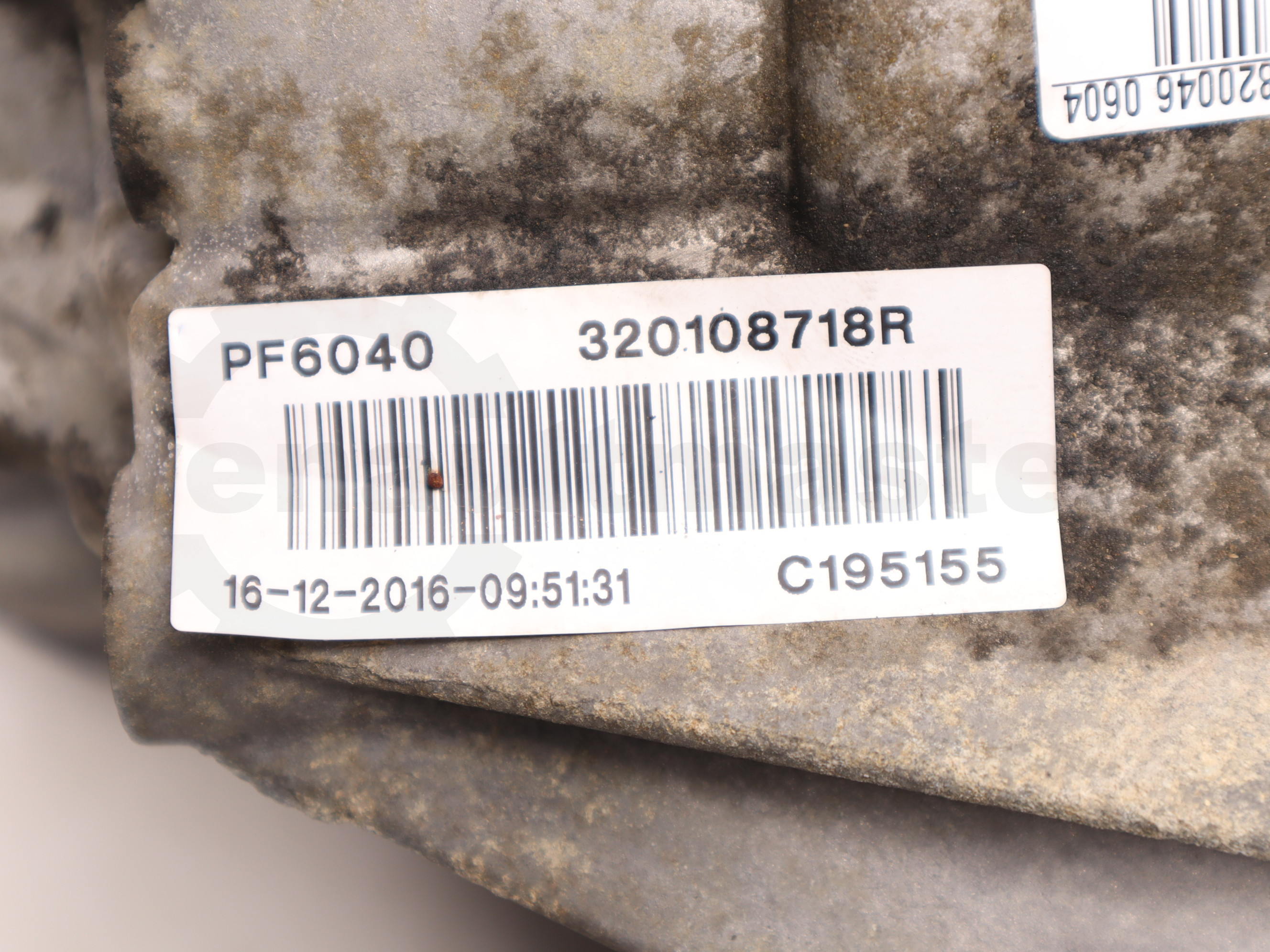 Коробка перемикання передач (КПП) Renault Trafic (Opel Vivaro, Nissan NV300) 2014 -, 320108718R Б/В