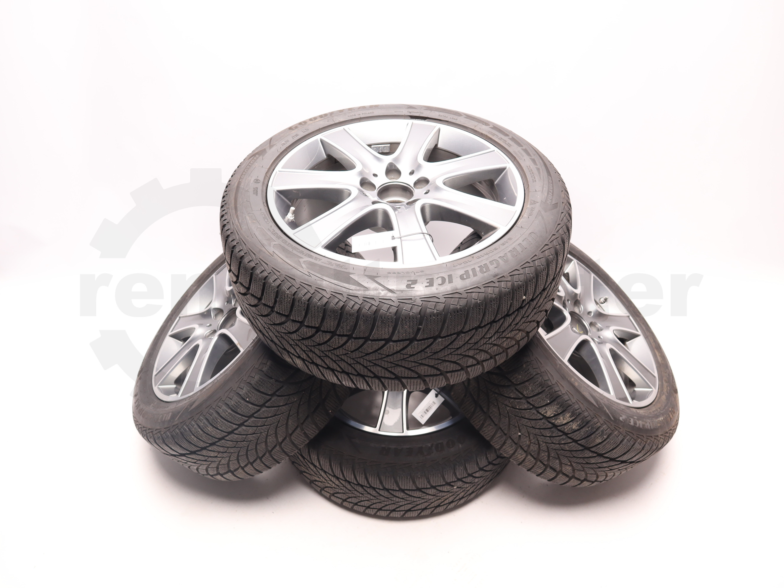 Комплект дисків колісних легкосплавних з резиною 245/50 R18 Mercedes-Benz  -, A2224011002, 8Jx18 H2 ET41 Б/В