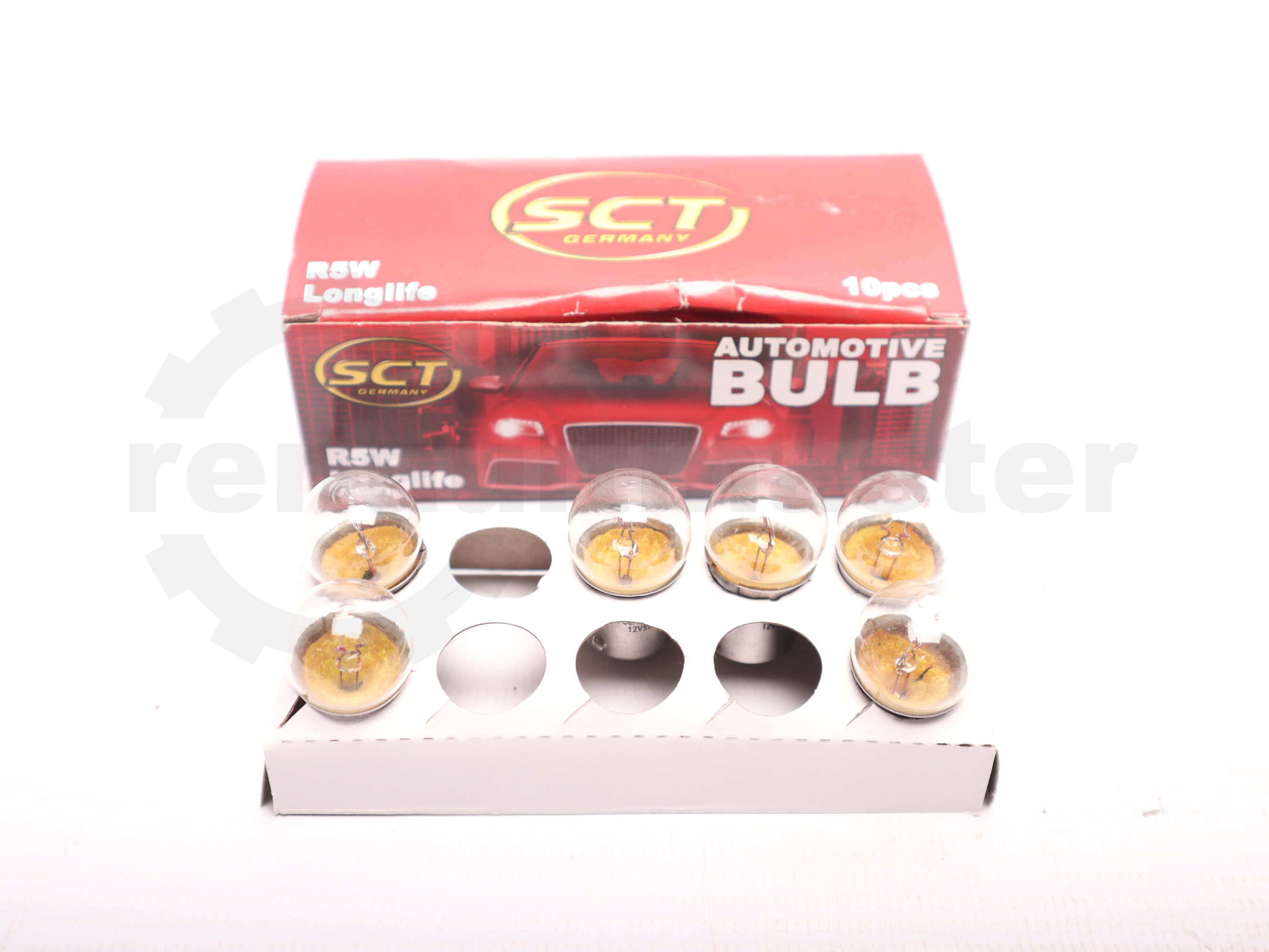 Автолампа габаритних вогнів R5W, - 202051  SCT