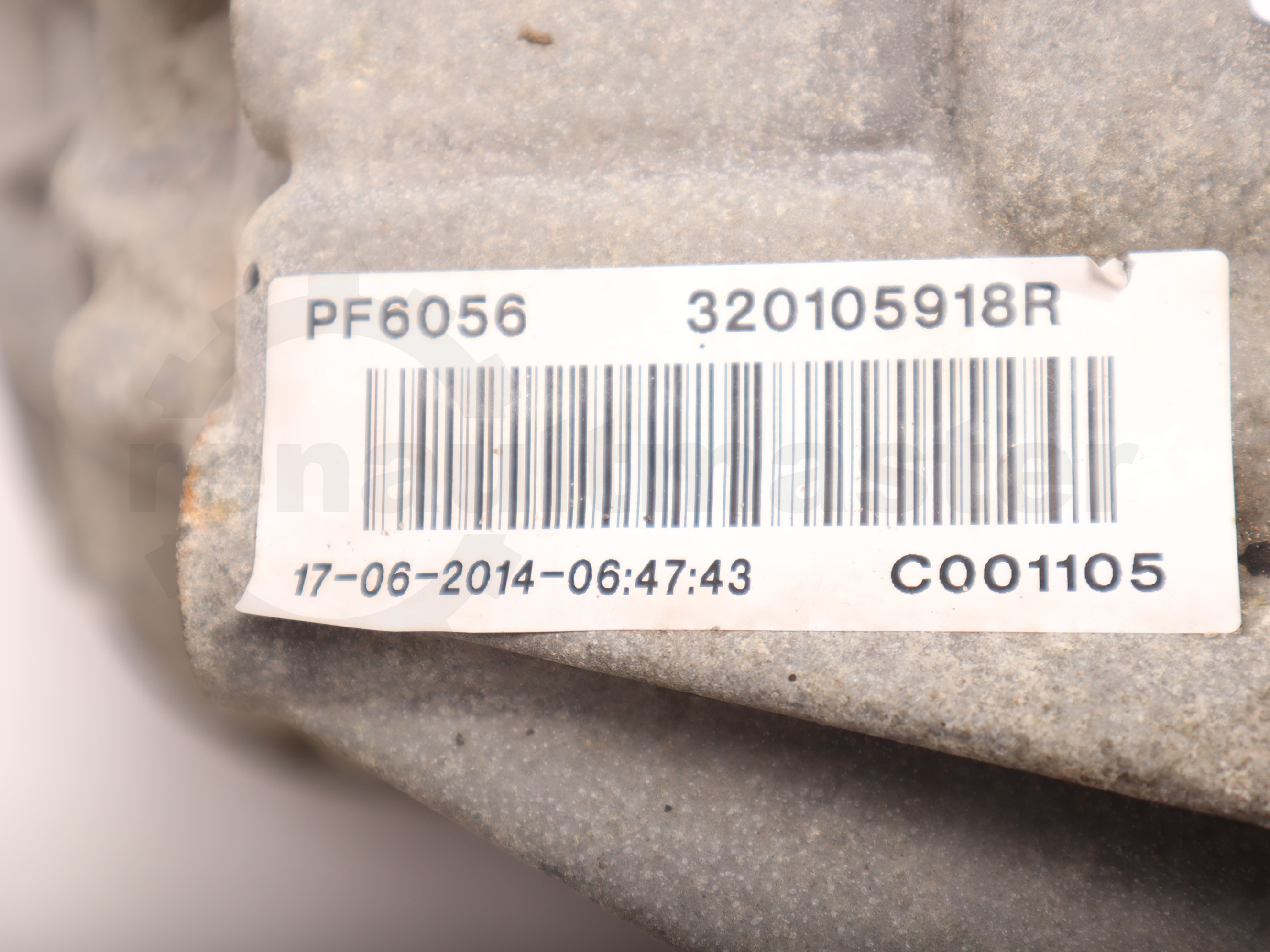 Коробка перемикання передач Renault Master (Opel Movano, Nissan NV400) 2010, - PF6056 320105918R Б/В