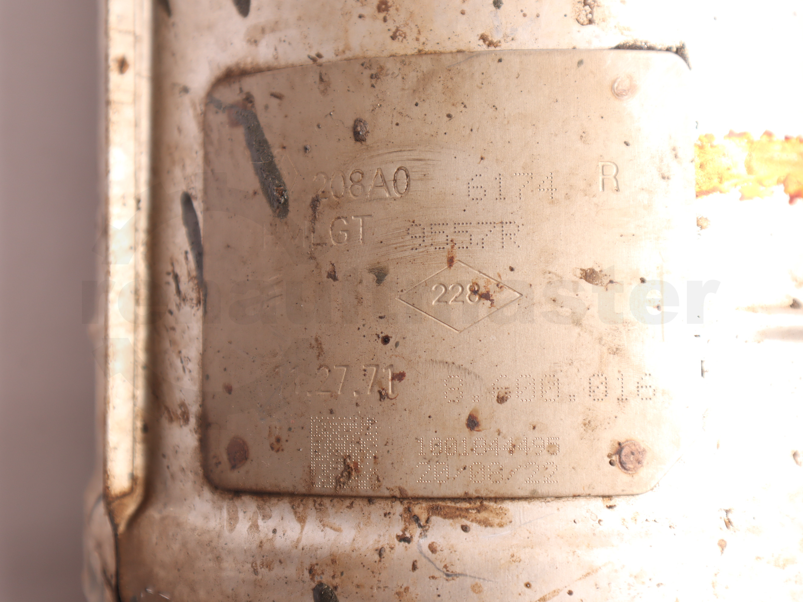 Каталізатор, фільтр сажових часток Renault Trafic (Fiat Talento, Nissan NV300) 2.0dCi 2022, - 208A06174R 208A09557R Б/В