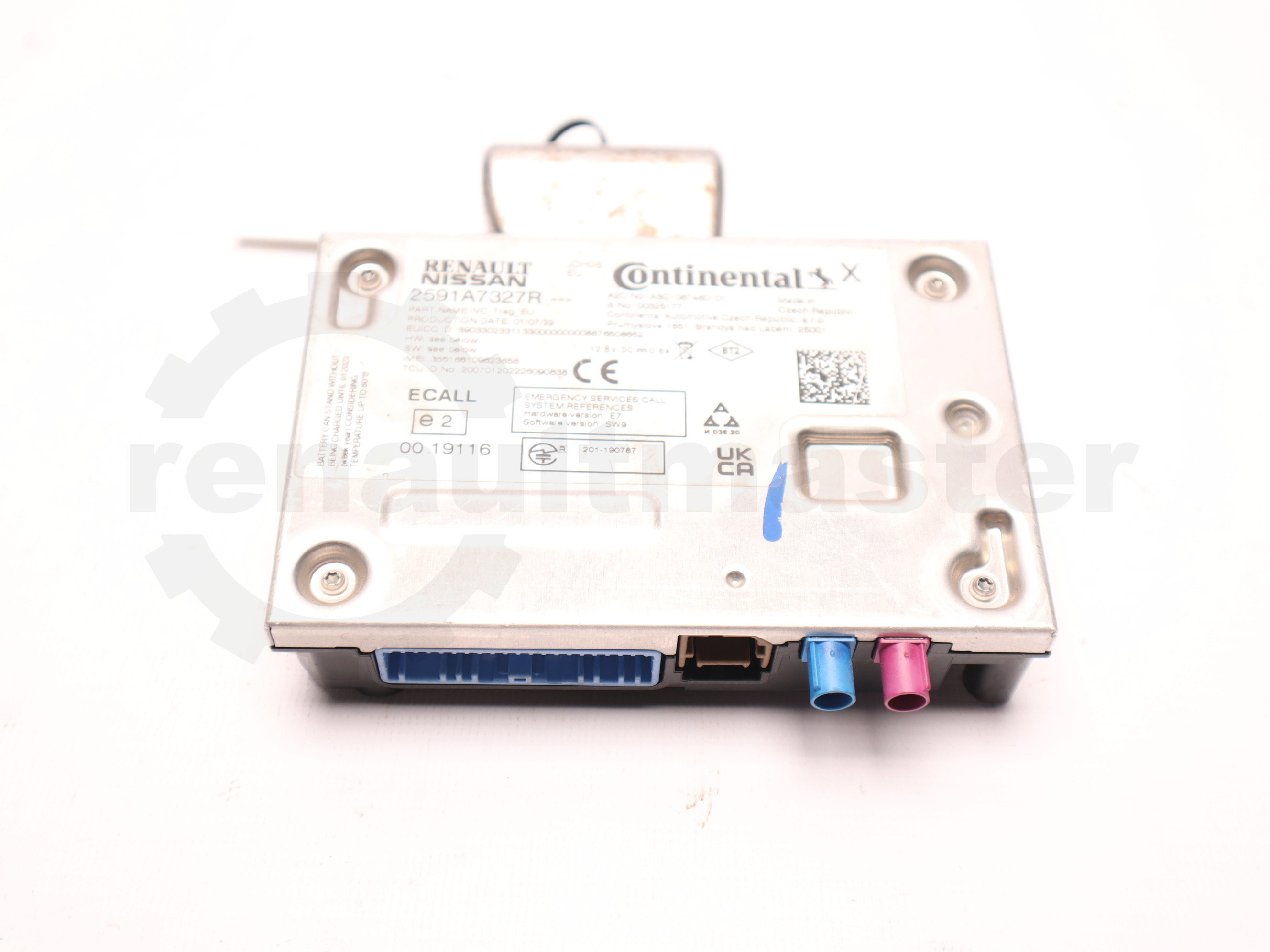 Блок GPS навігації Renault Trafic (Fiat Talento, Nissan NV300) 2.0dCi 2022, - 2591A7327R Б/В