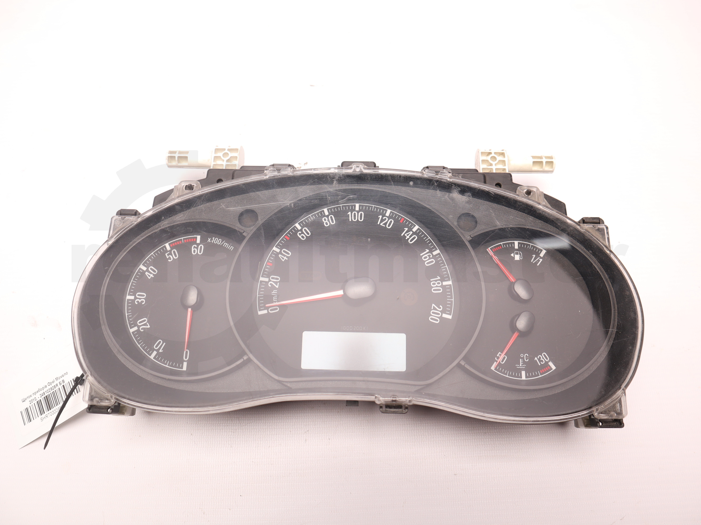 Щиток приборів Opel Movano 2010, - 248102928R Б/В