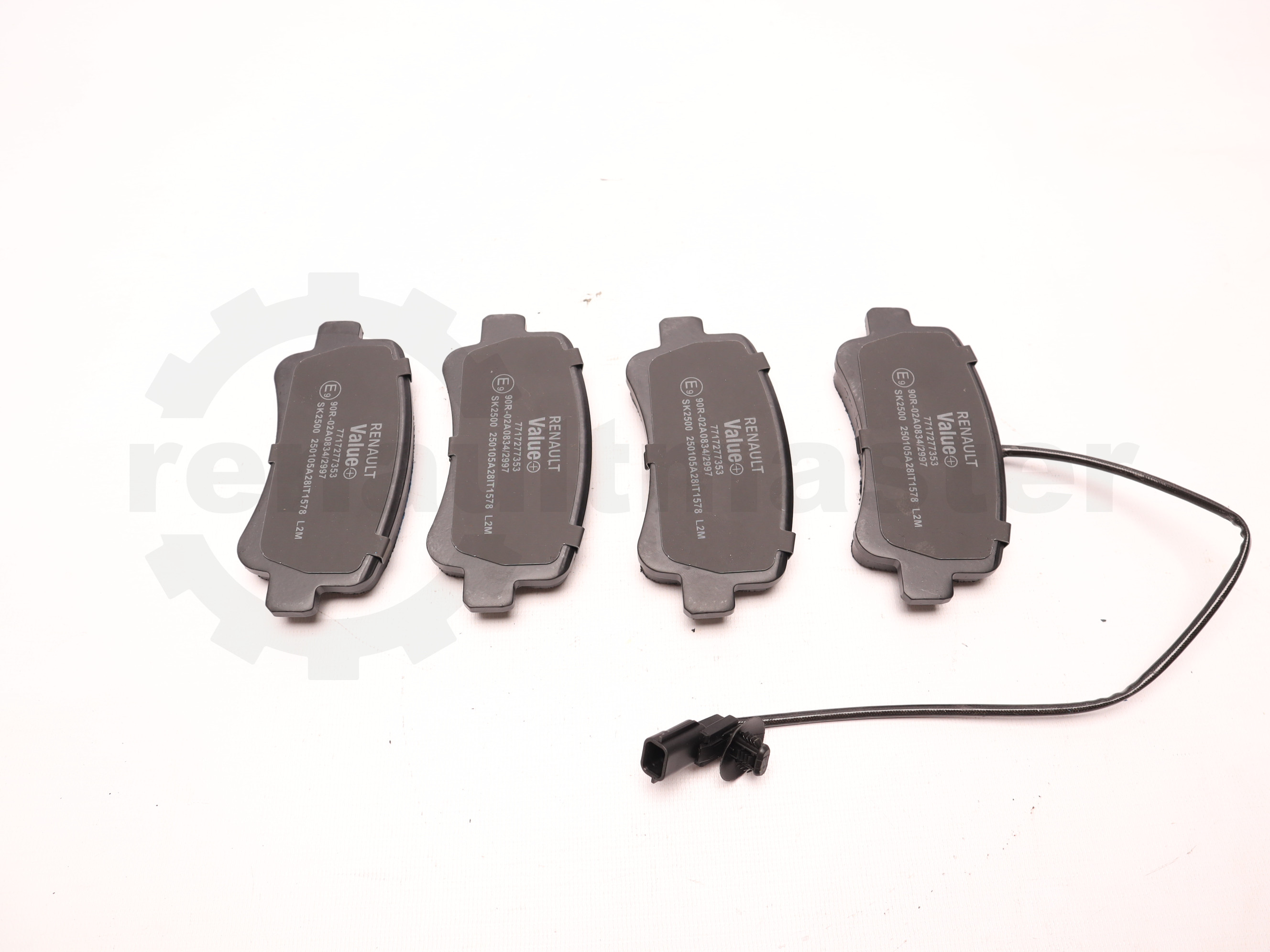 Гальмівні колодки задні Renault Master (Opel Movano, Nissan NV400) 2010, - 7717277353 Value+