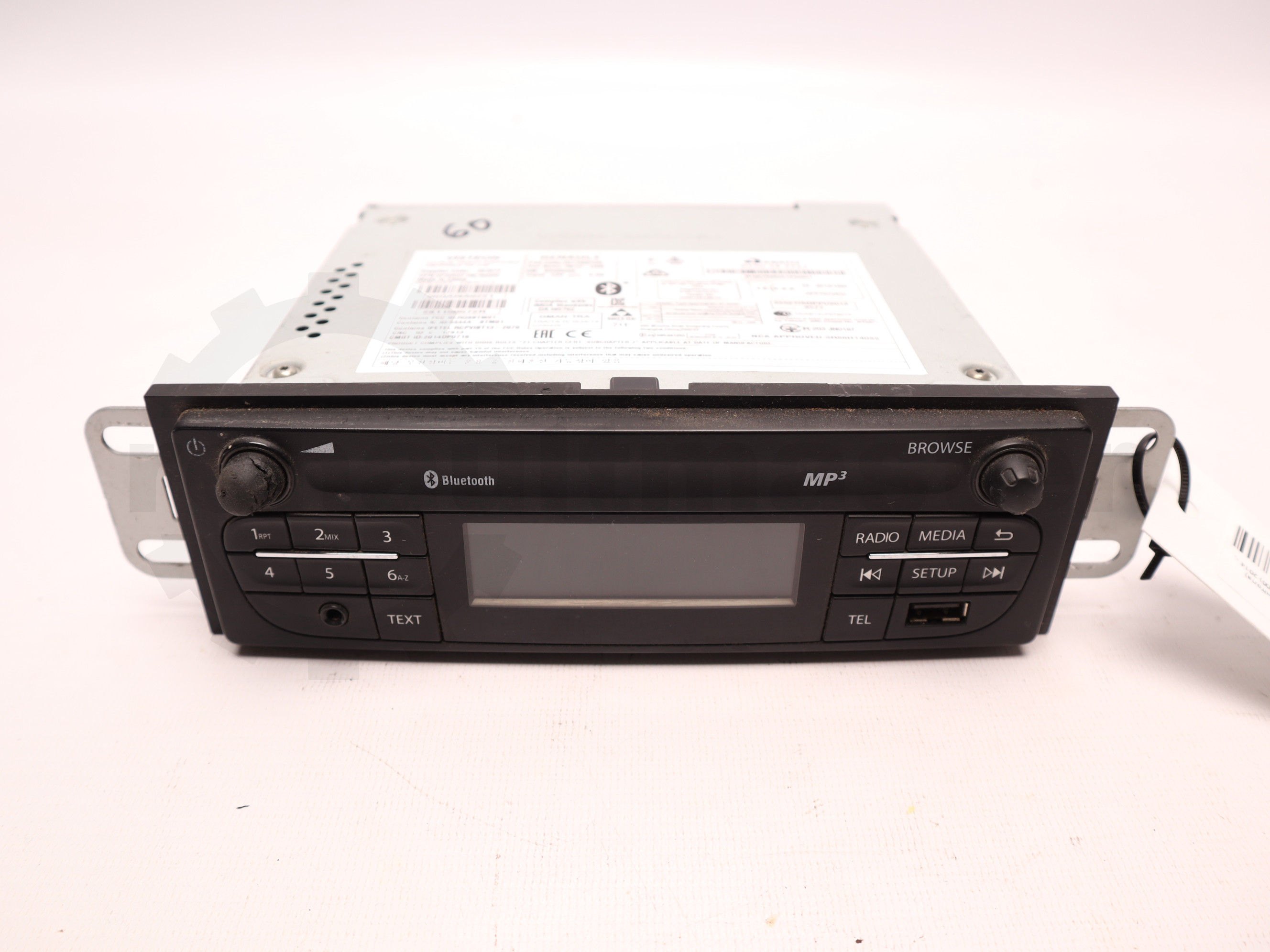 Мультимедійна система (автомагнітола) Renault Trafic (Opel Vivaro, Nissan NV300) 2014 -, 281150572R Б/В