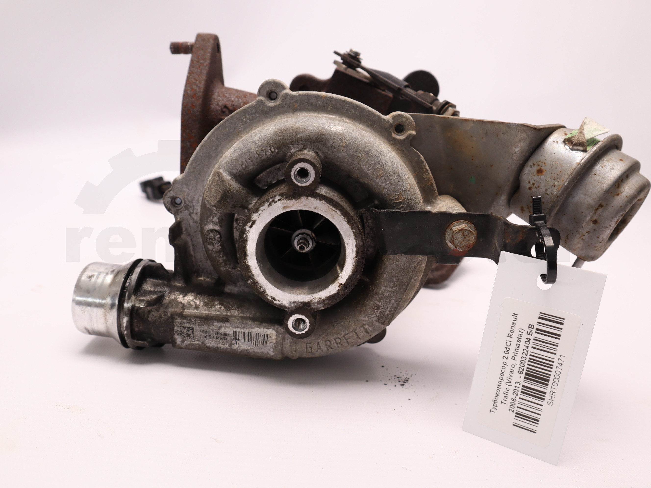 Турбокомпресор 2.0dCi Renault Trafic (Vivaro, Primastar) 2006-2013, - 8200322404 Б/В