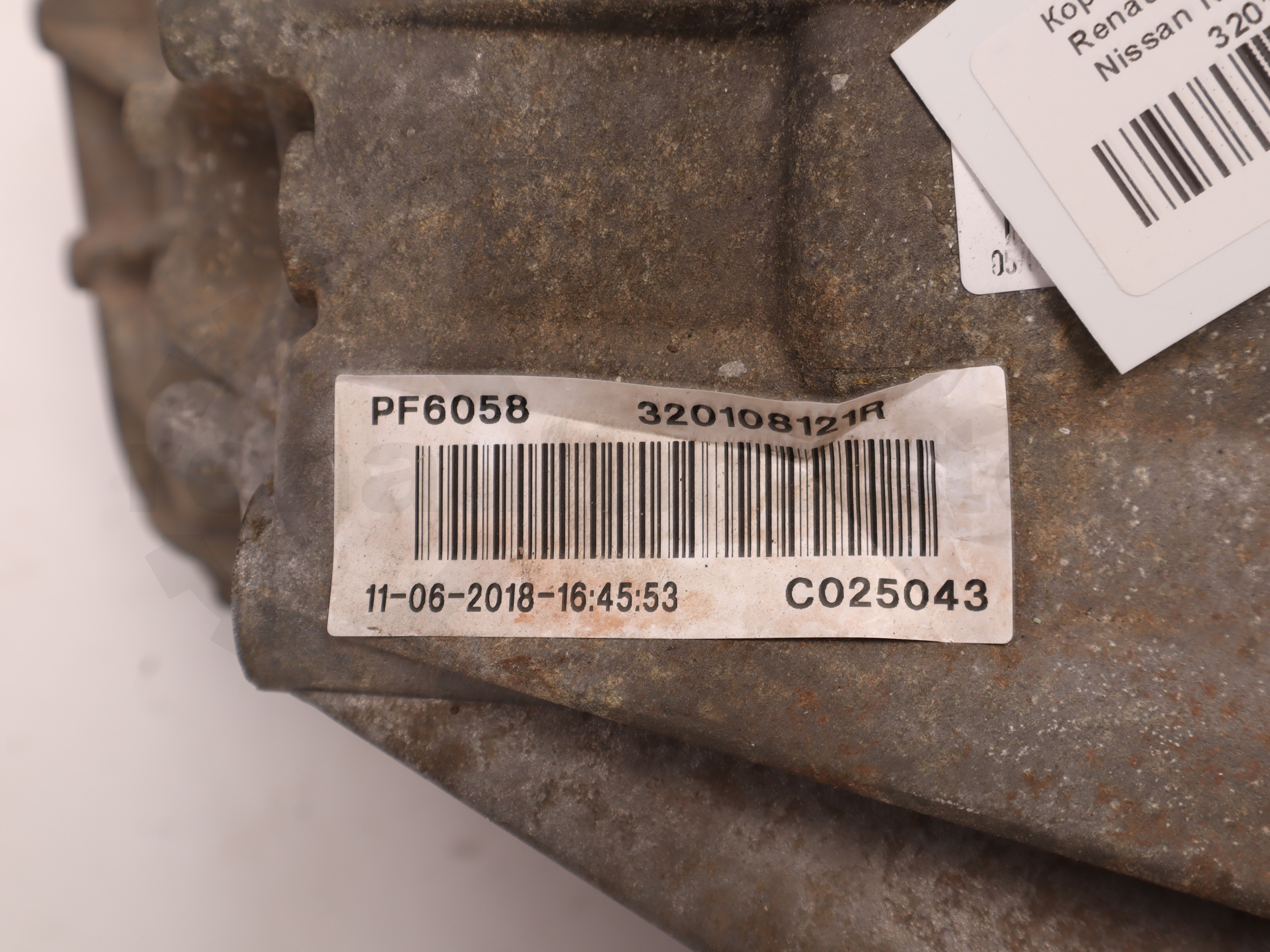 Коробка перемикання передач Renault Master (Opel Movano, Nissan NV400) 2010, - PF6058 320108121R Б/В