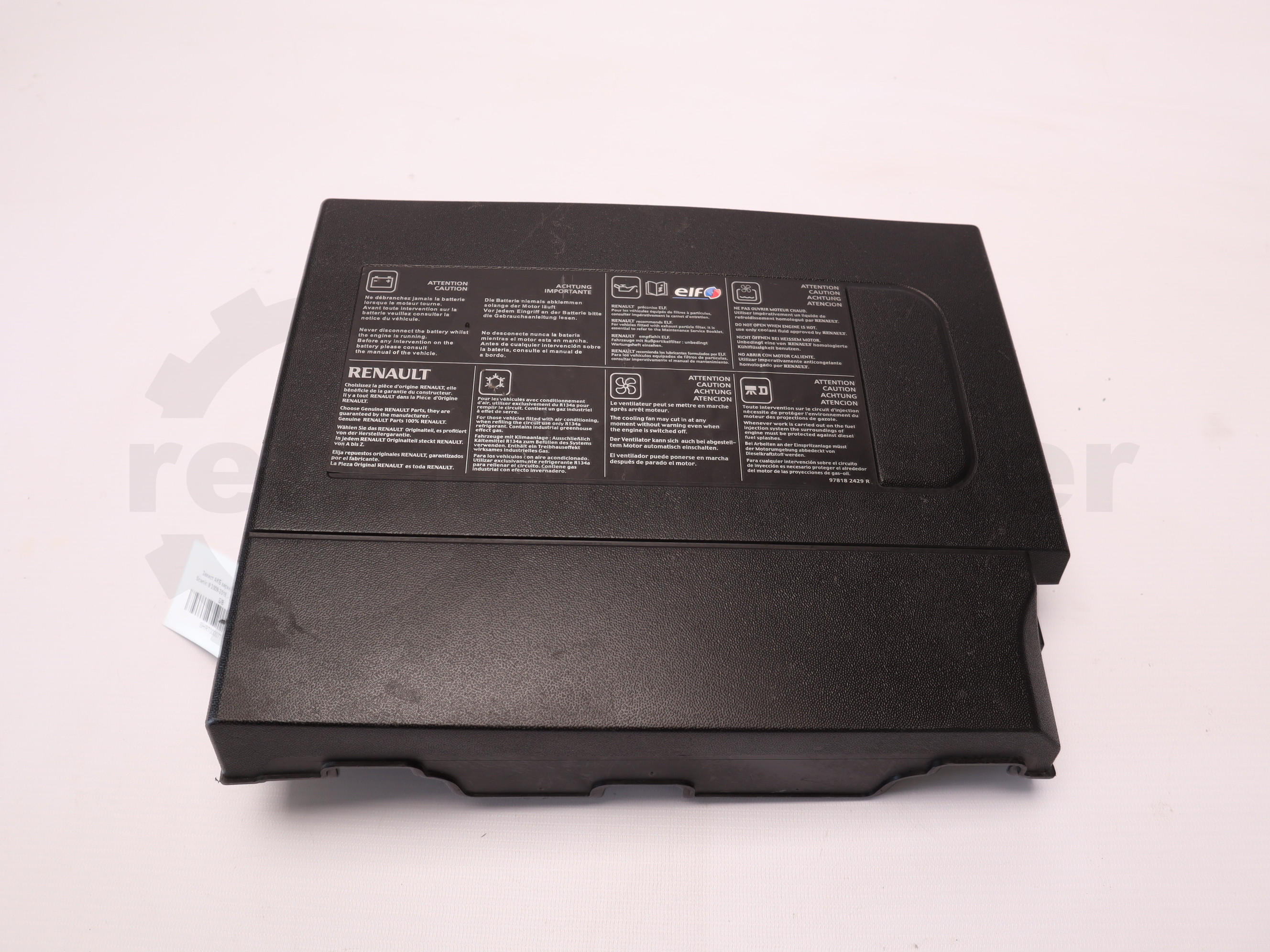 Захист АКБ верхній Renault Scenic III 2009-2016, - 244978928R Б/В