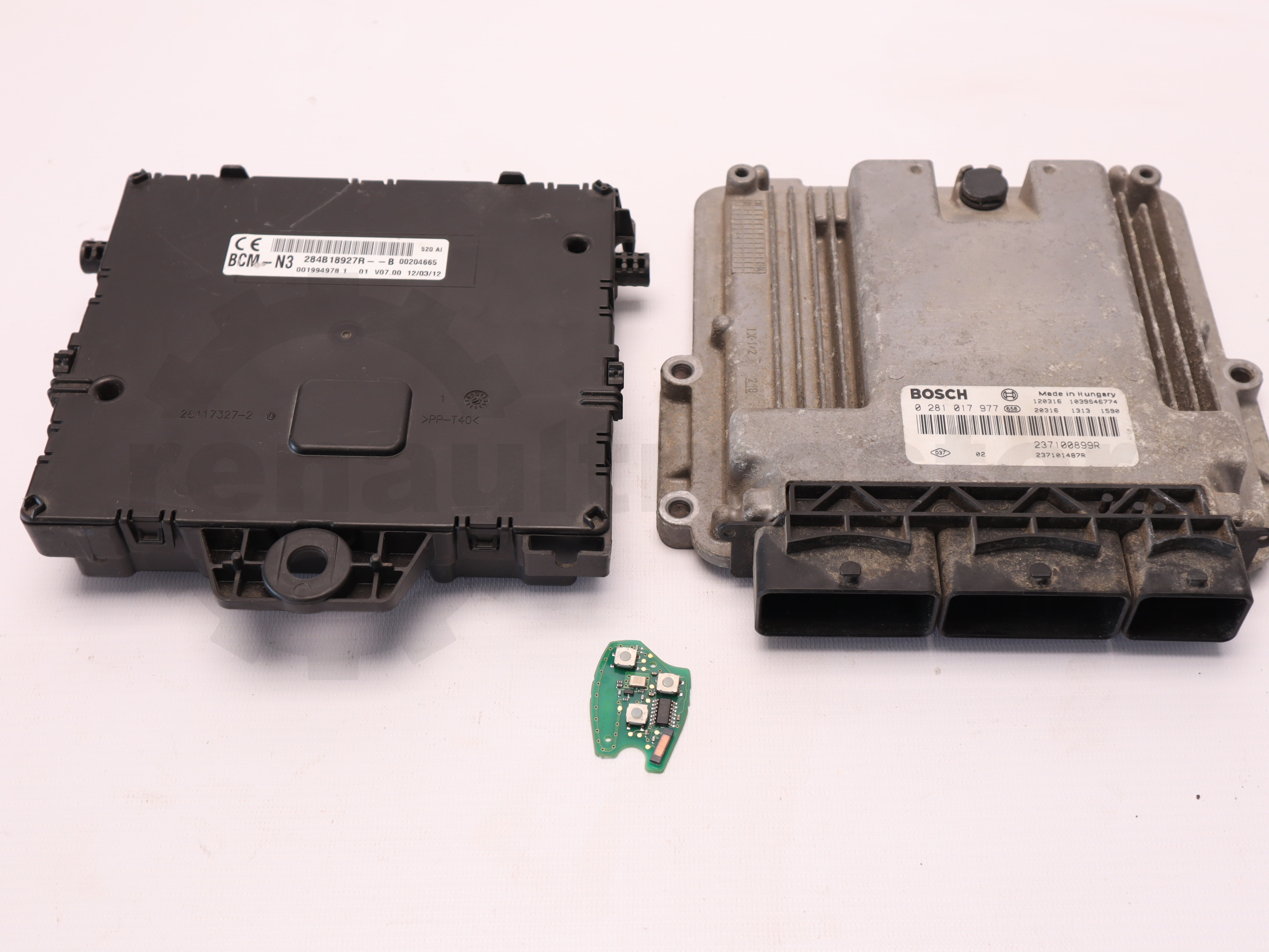 Комплект ЕБУ Renault Master (Opel Movano, Nissan NV400) 2010 -, 237100899R 284B18927R Б/В