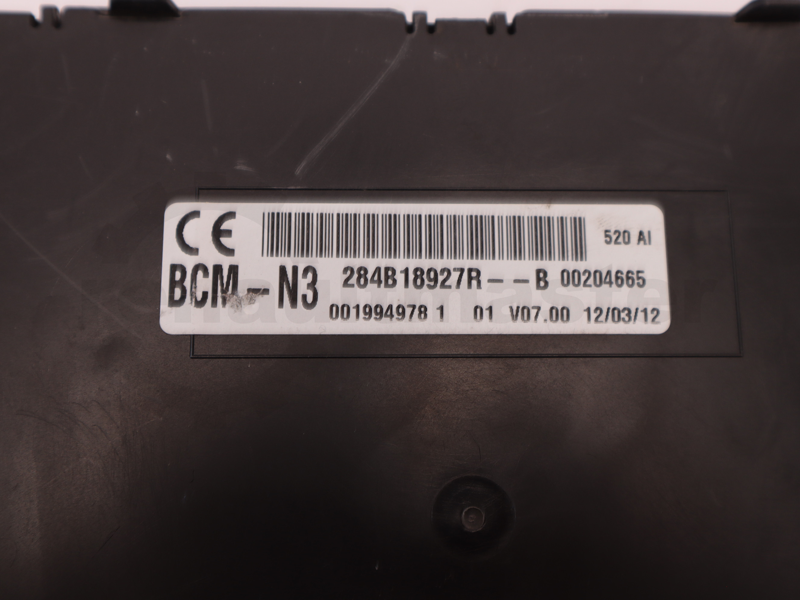 Комплект ЕБУ Renault Master (Opel Movano, Nissan NV400) 2010 -, 237100899R 284B18927R Б/В