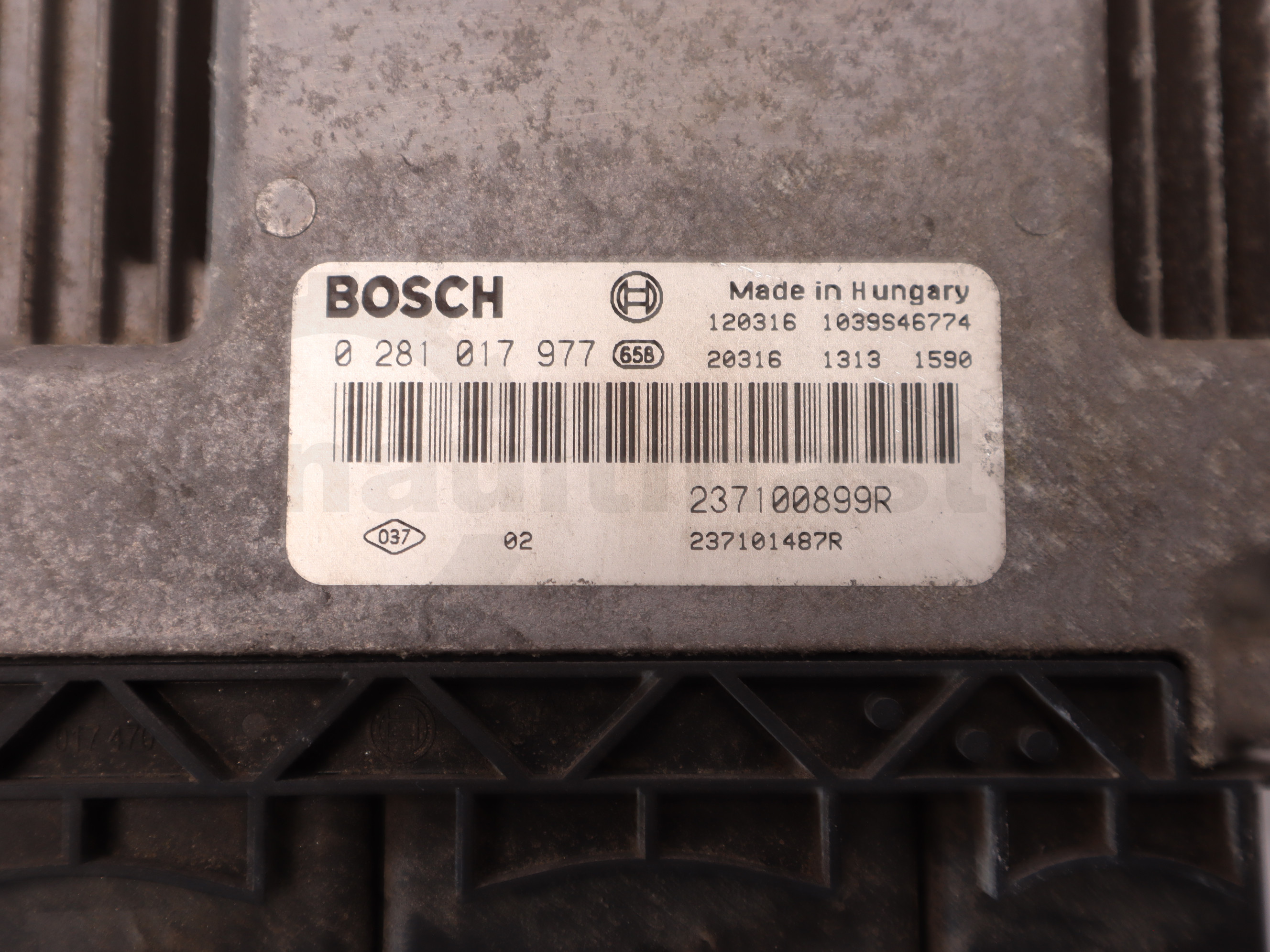 Комплект ЕБУ Renault Master (Opel Movano, Nissan NV400) 2010 -, 237100899R 284B18927R Б/В