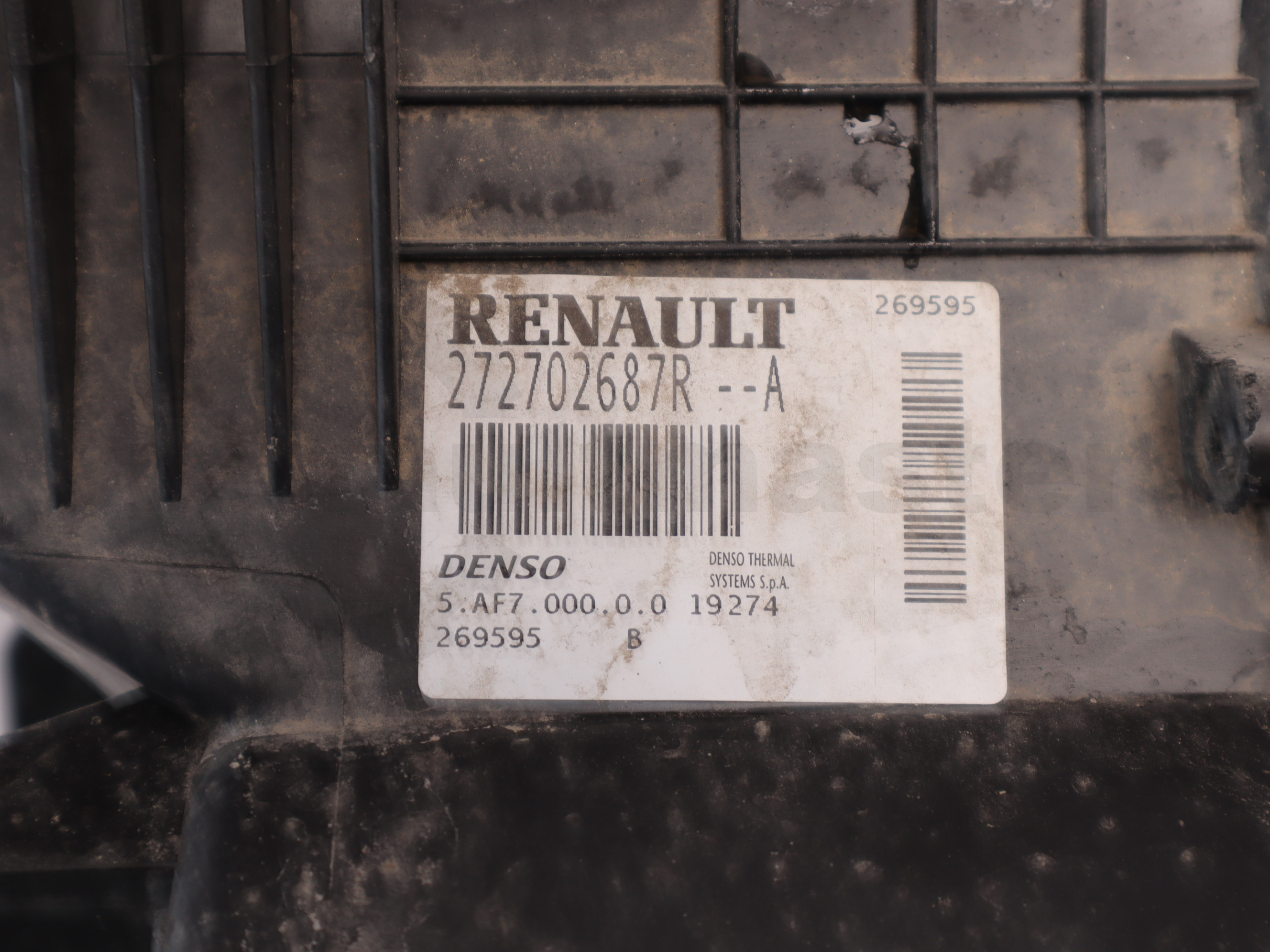 Корпус пічки салону з кондиціонером Renault Master (Opel Movano, Nissan NV400) 2019 -, 272702687R Б/В