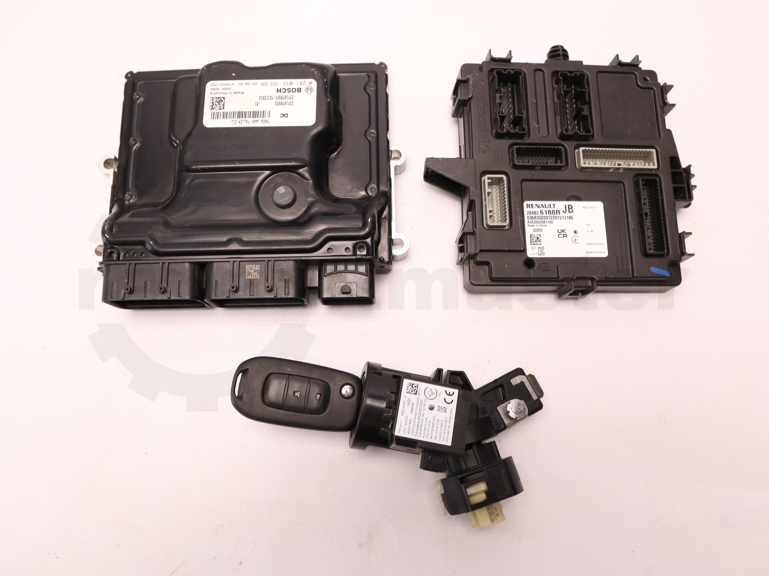 Комплект ЕБУ 237107893S Renault Trafic (Fiat Talento, Nissan NV300) 2022, - 237107892S 284B26188R Б/В