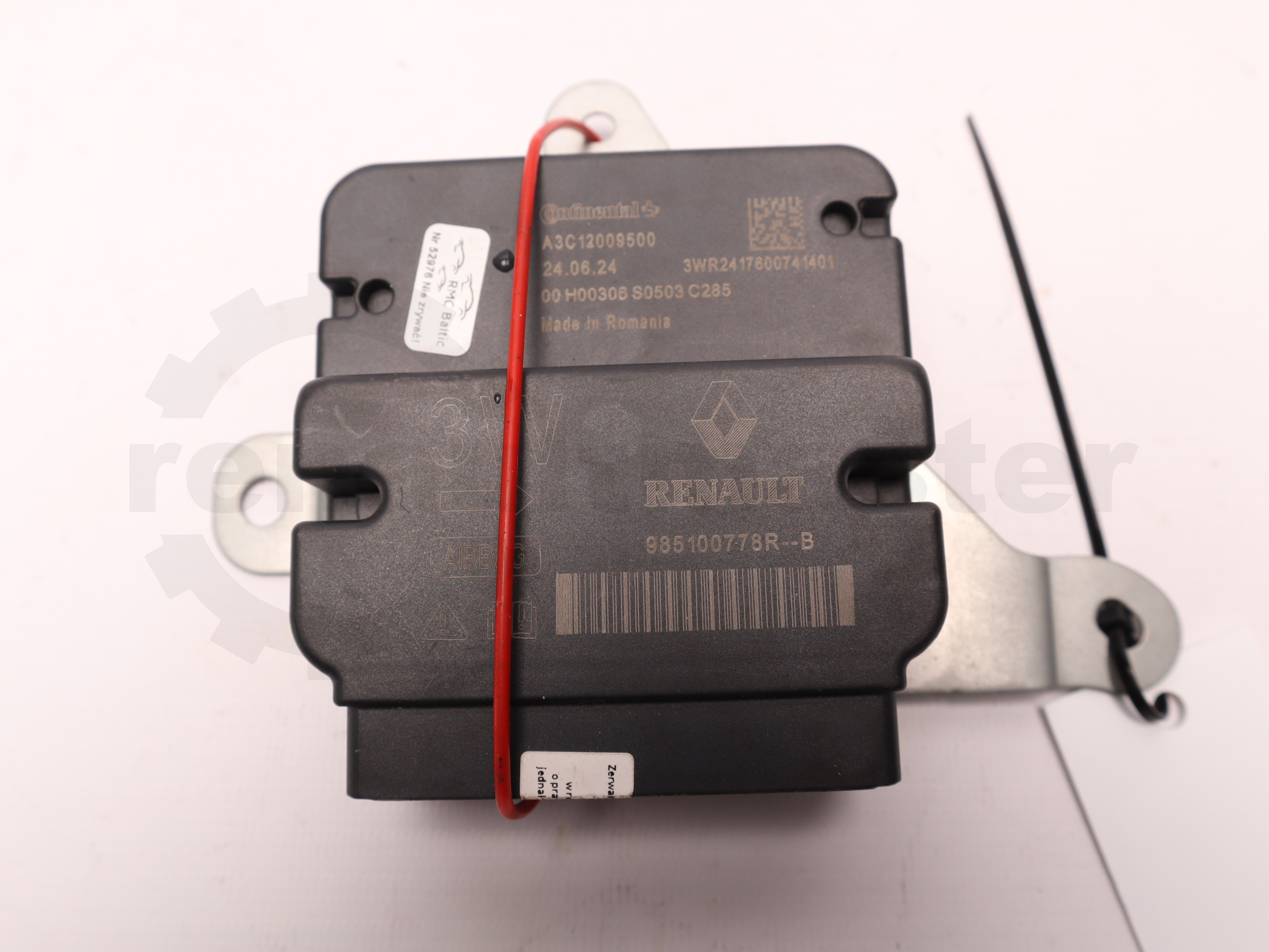 Блок управління AirBag (подушками безпеки) Renault Master 2024, - 985100778R 